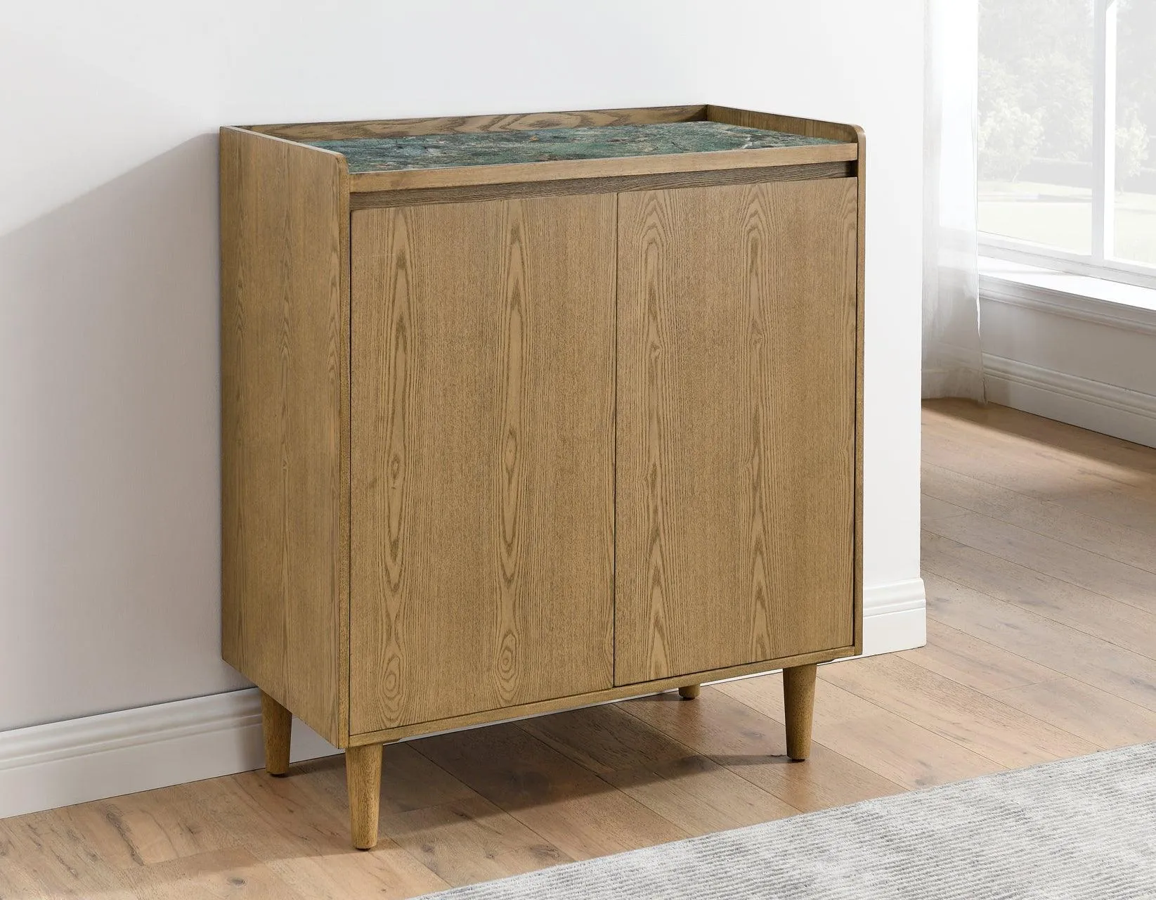 Novato Light Chestnut Sintered Stone Cabinet - Image 2