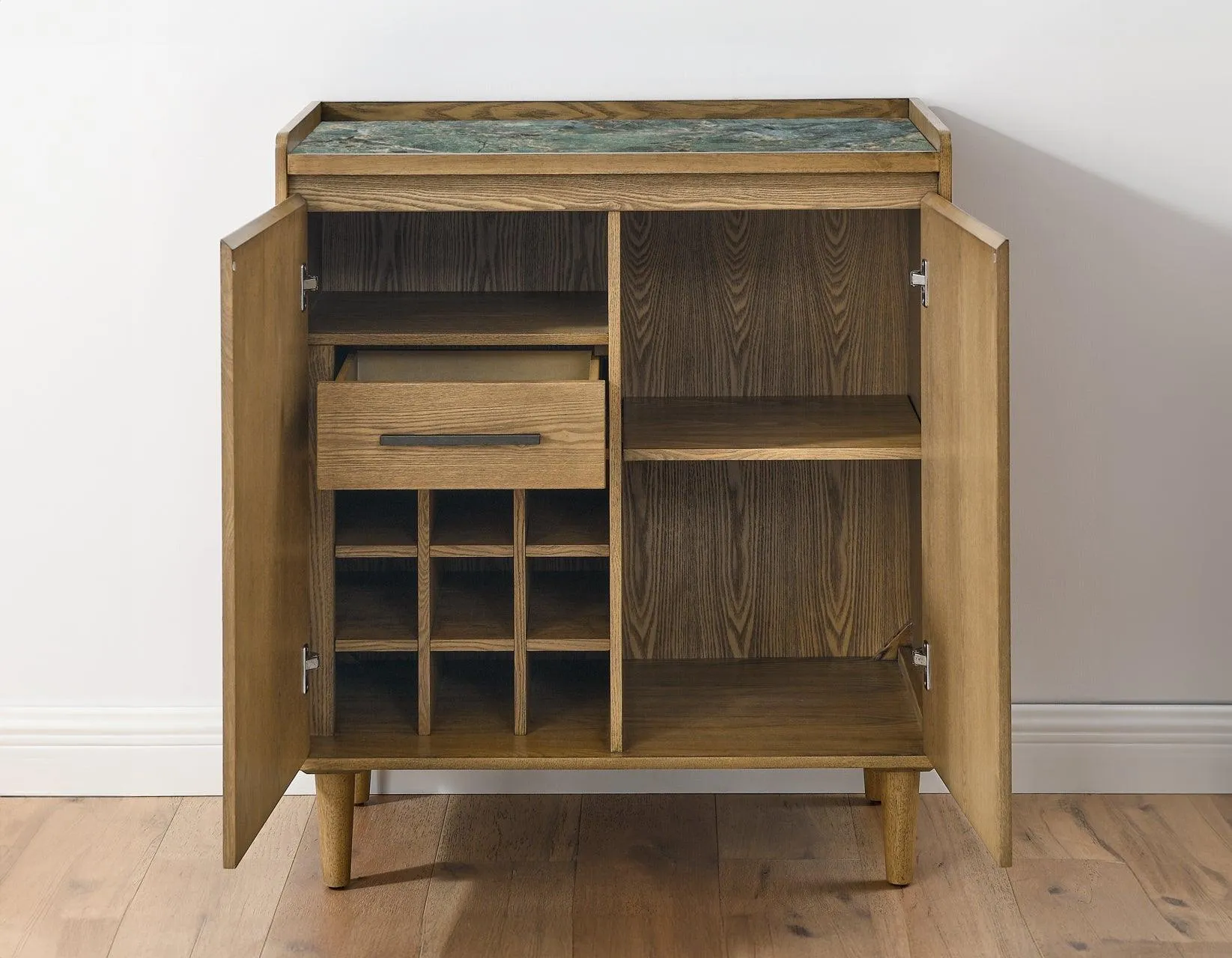 Novato Light Chestnut Sintered Stone Cabinet - Image 7