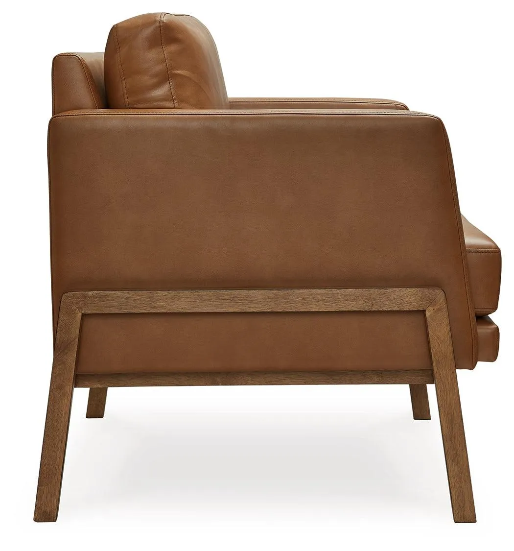 Numund Caramel Accent Chair - Image 4