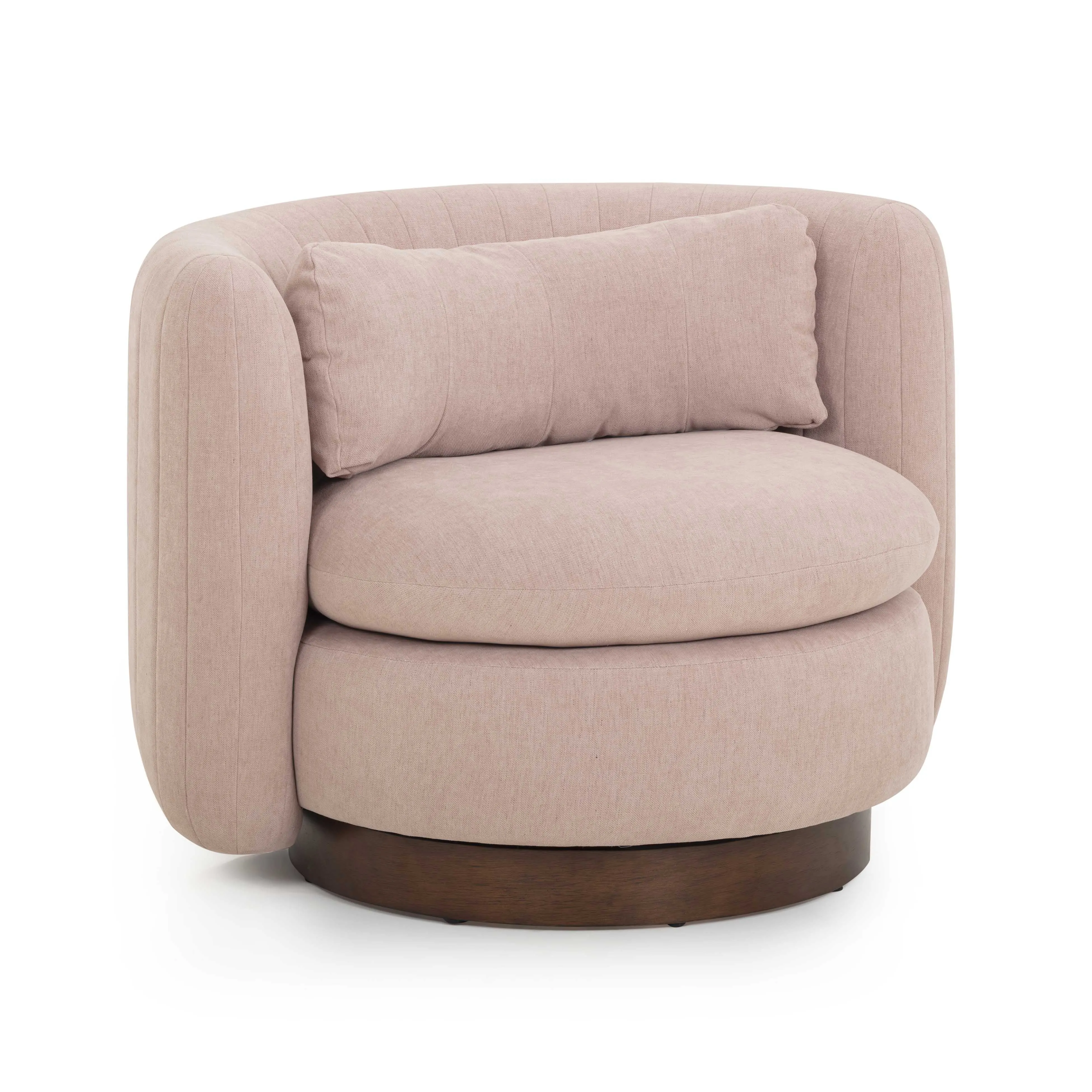Nura Chenille Swivel Accent Chair - Image 10