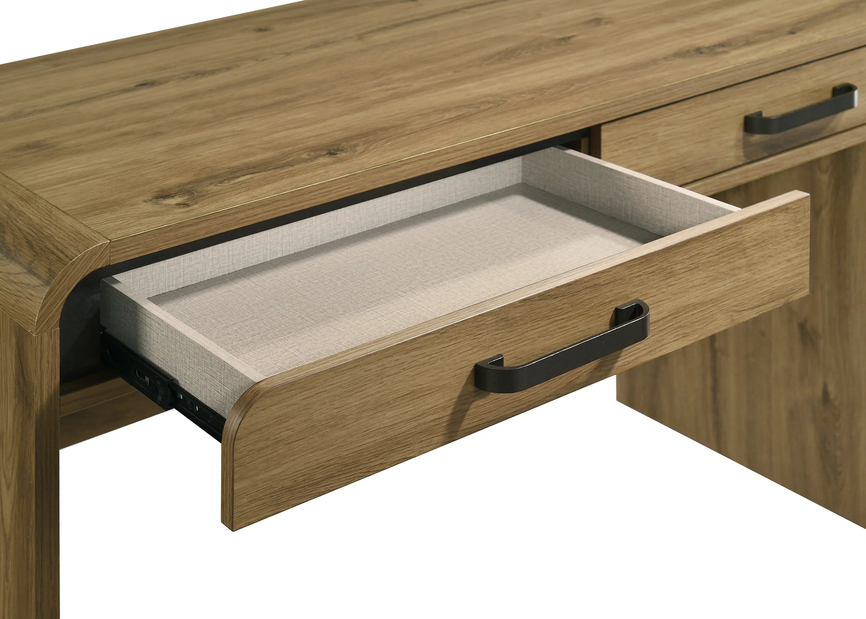Nyomi Light Brown Writing Desk - Image 5