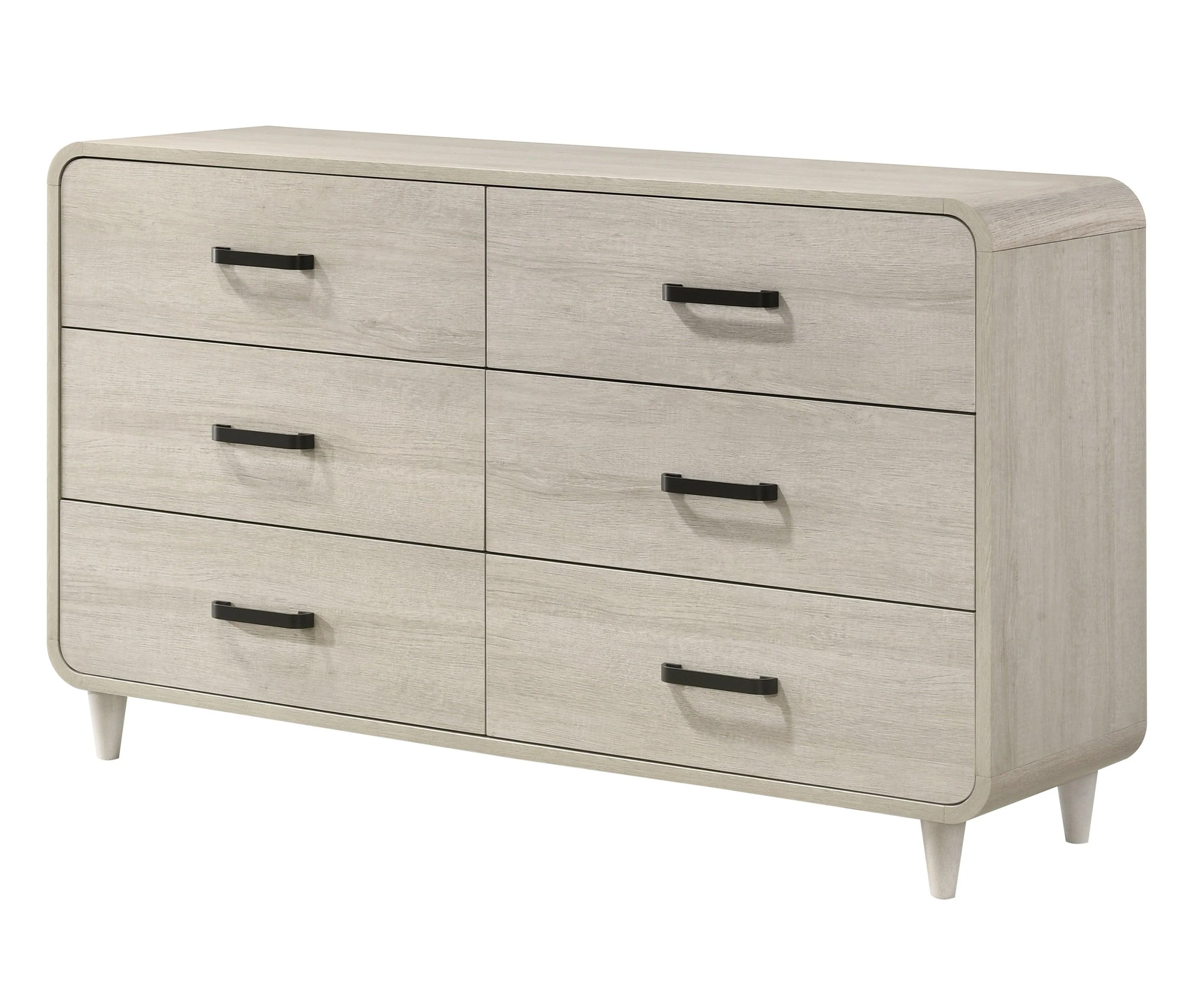 Nyomi White Upholstered Bedroom Set - Image 10