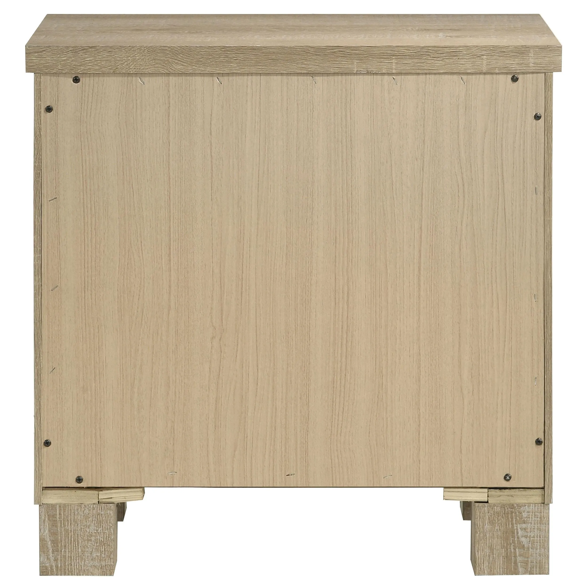 Oakglen Weathered Oak 2-Drawer Nightstand - Image 6