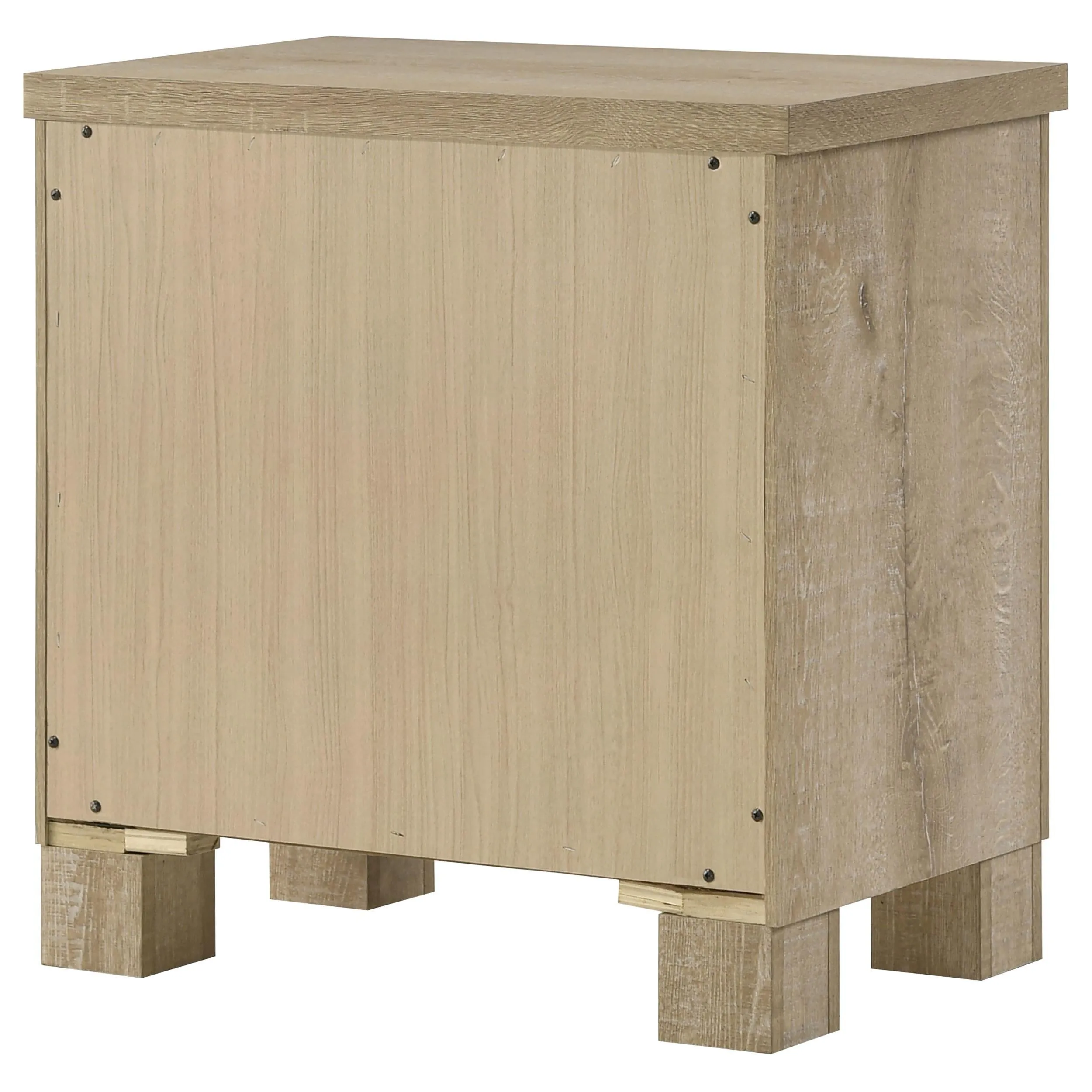 Oakglen Weathered Oak 2-Drawer Nightstand - Image 7