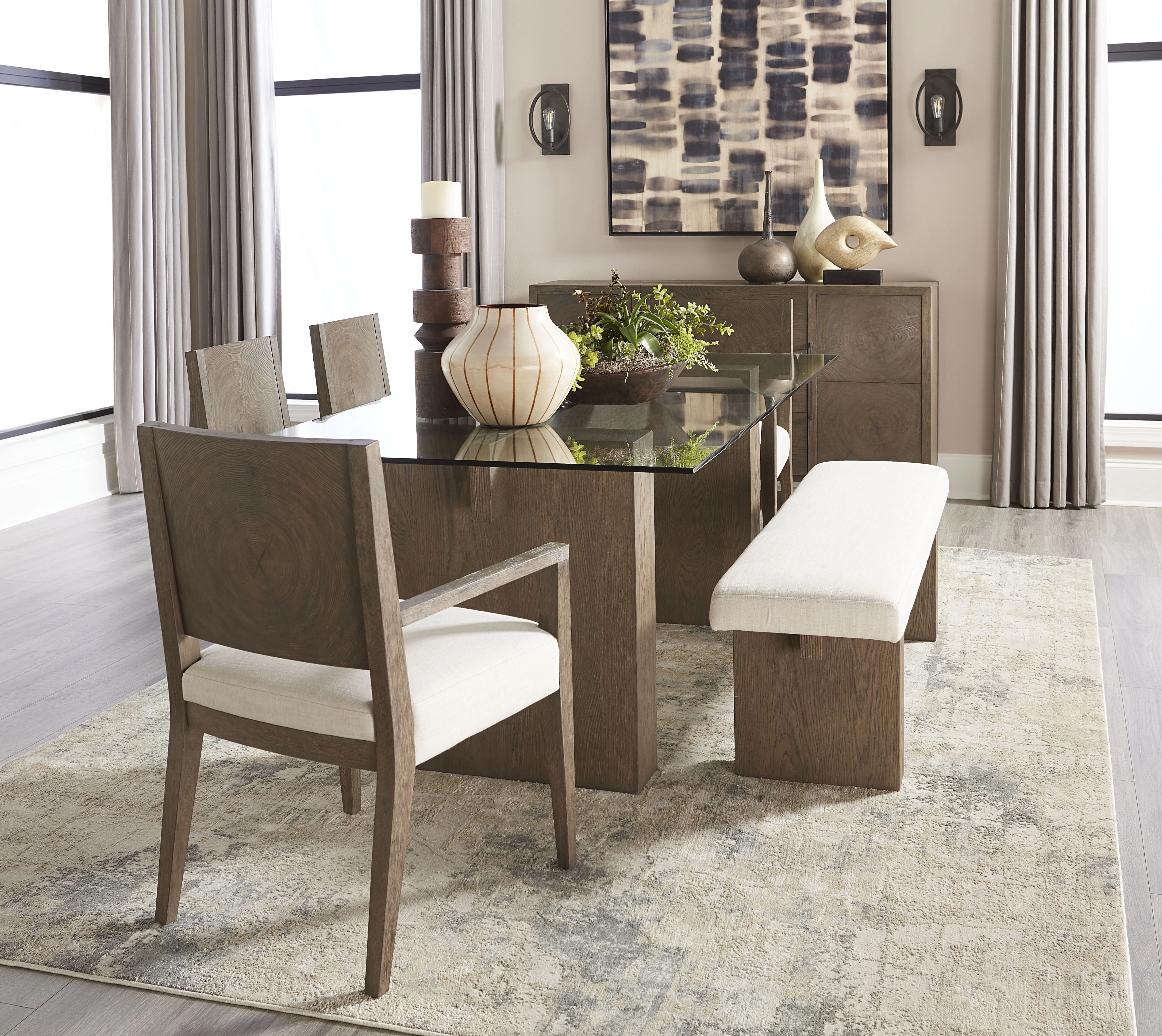 Oakland Wood Side Chair in Brunette (Set of 2) - Image 3