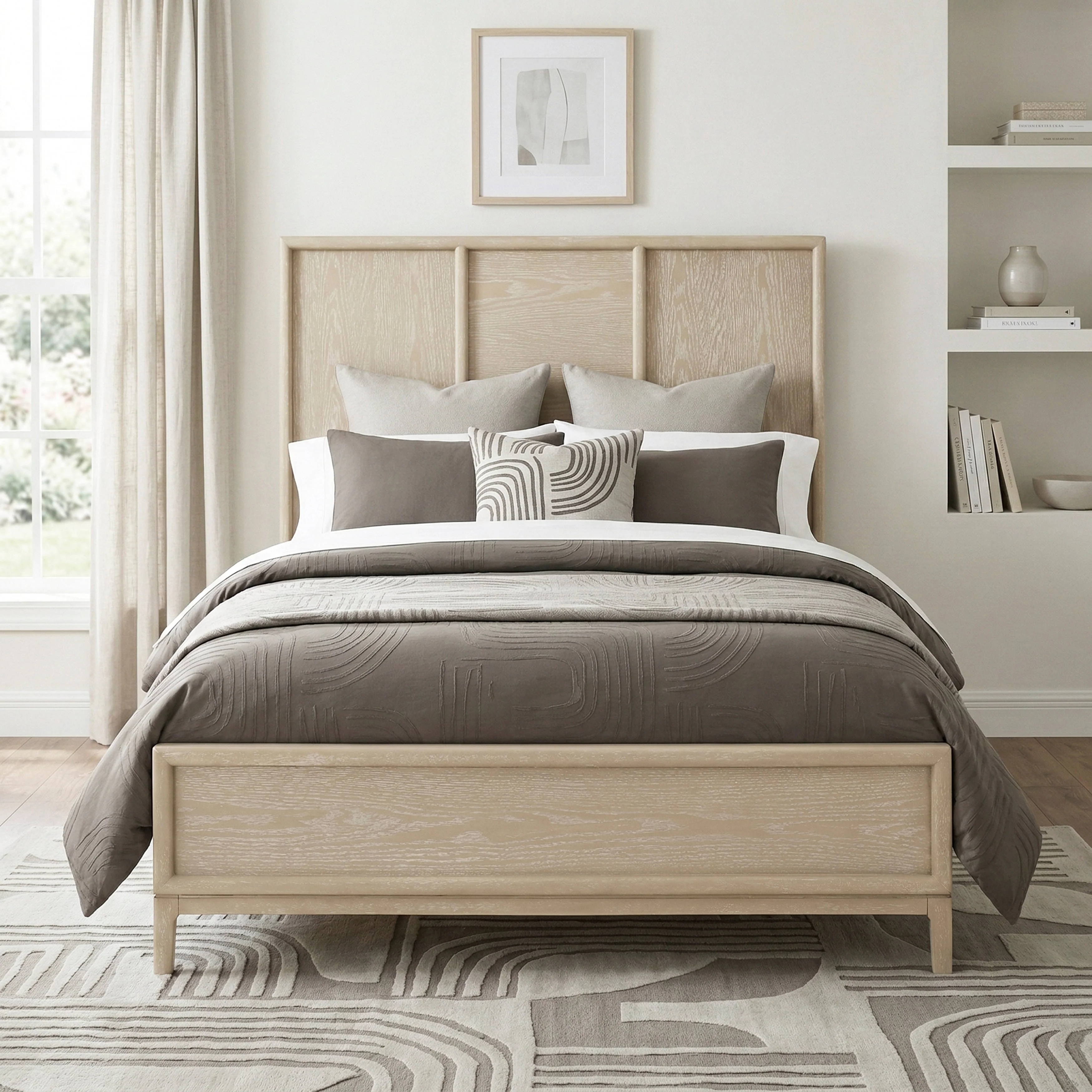 Oakmont Light Brown California King Bed - Image 13