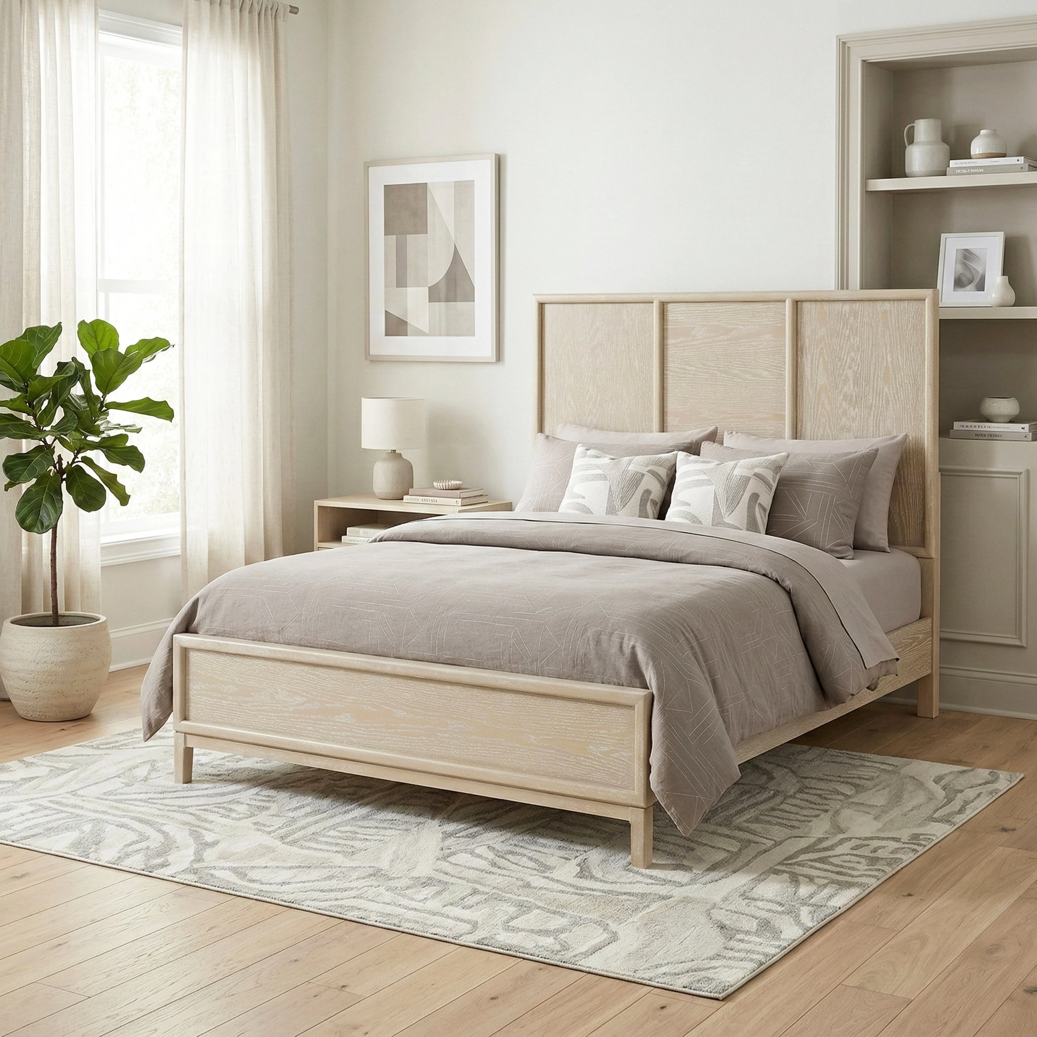 Oakmont Light Brown California King Bed - Image 15