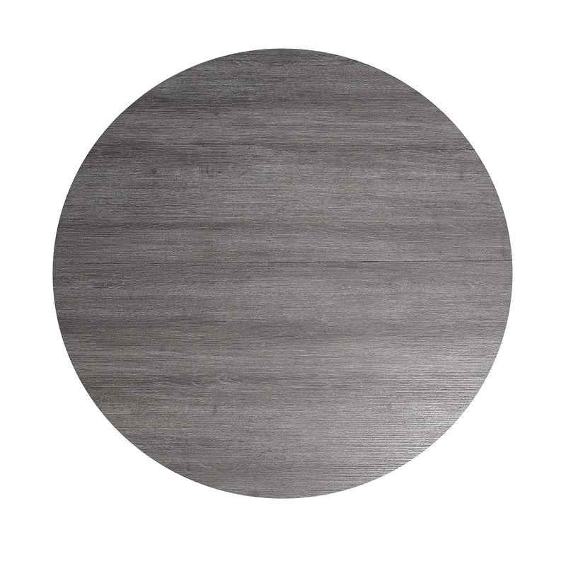 Oberto Gray 5 Pc. Round Dining Table Set - Image 4