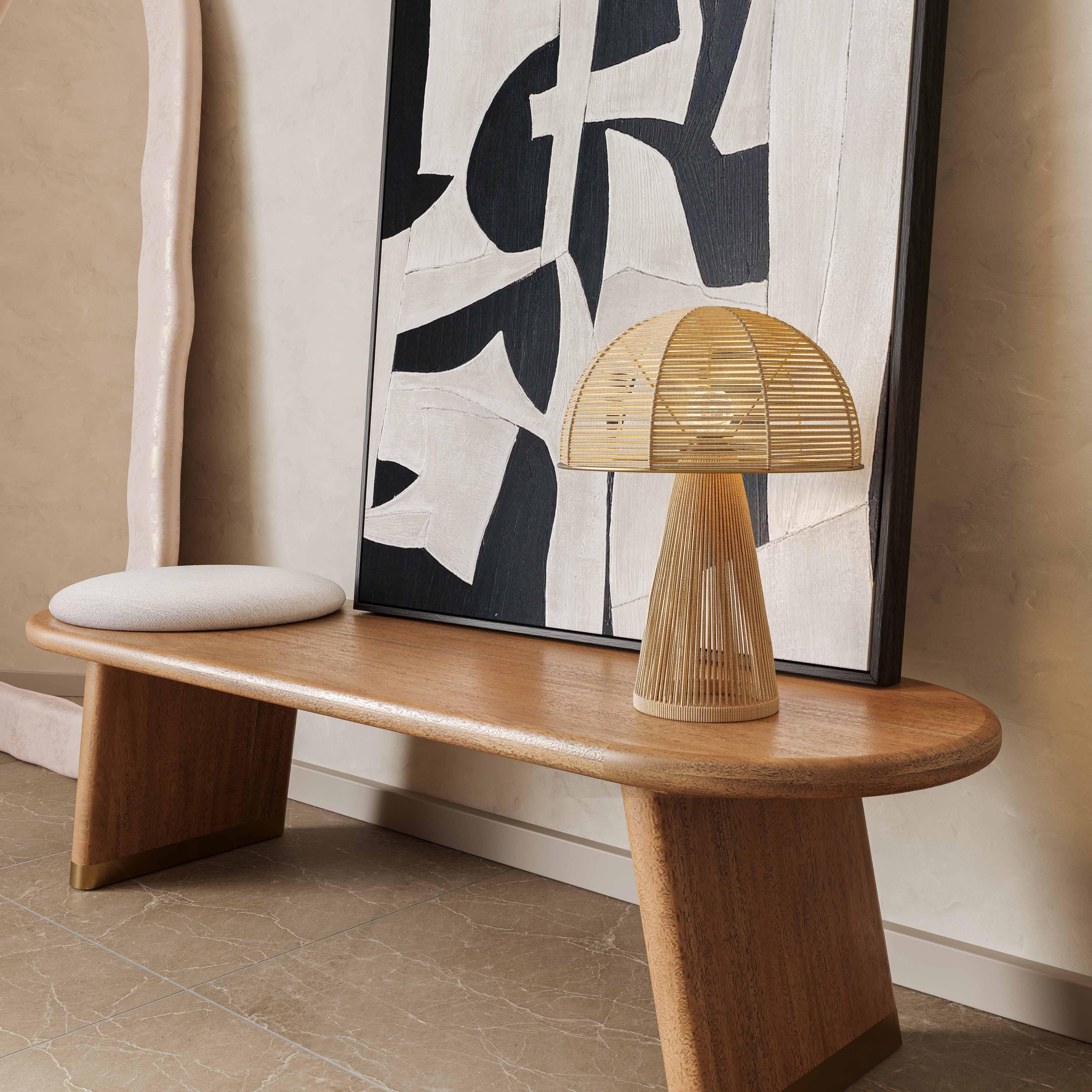 Oddy Jute Table Lamp - Image 2
