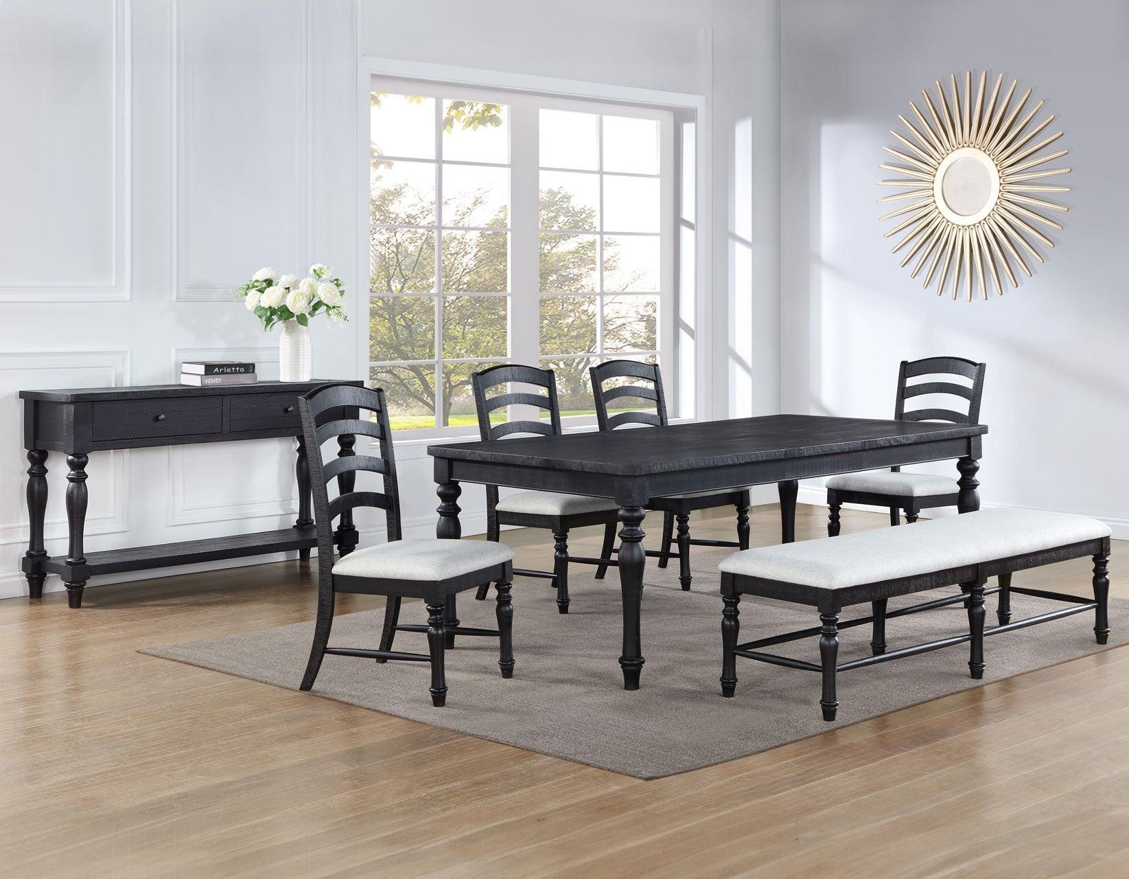 Odessa 66-84-inch Dining Table w/18-inch leaf - Image 11