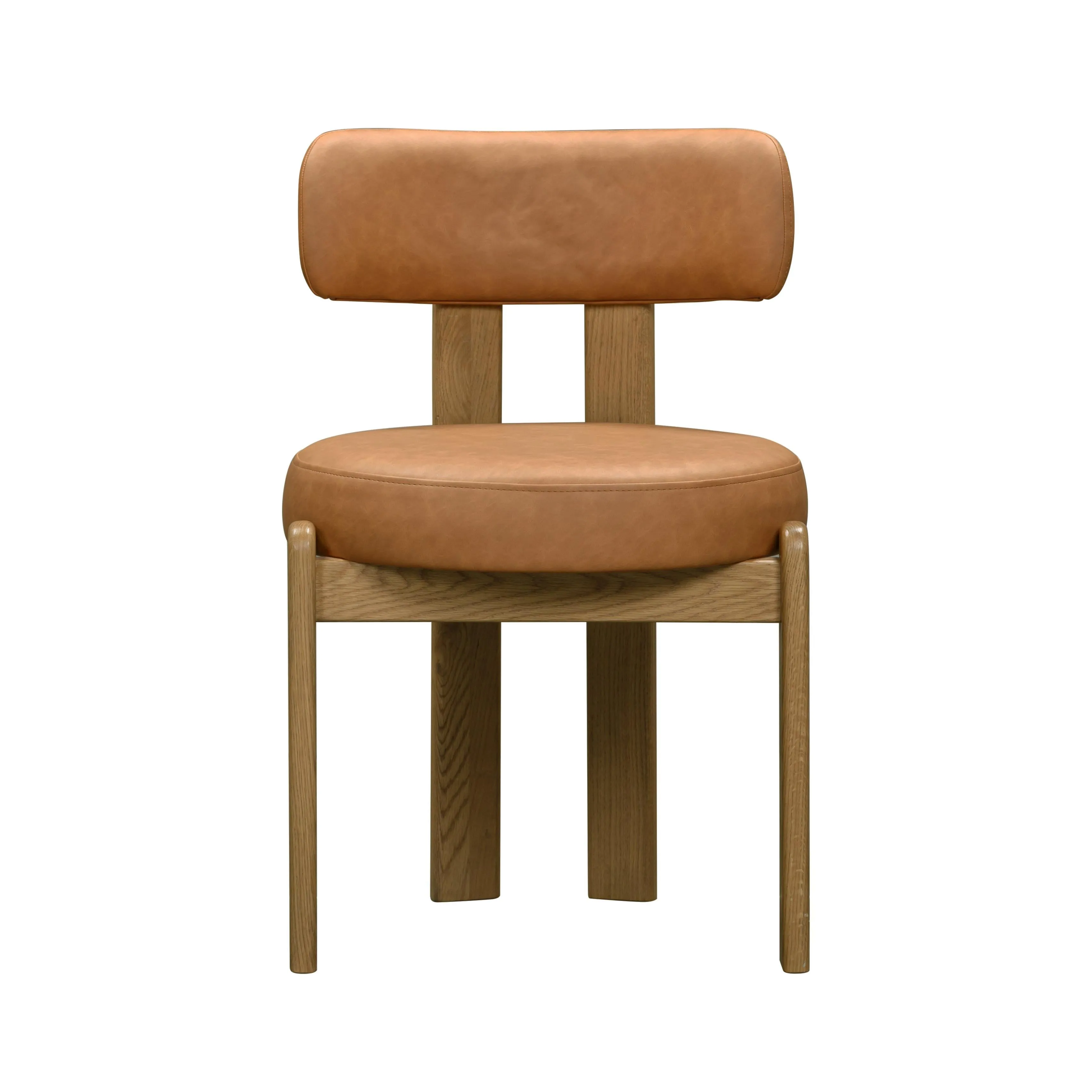 Odessa Vegan Leather Dining Chair - Image 11