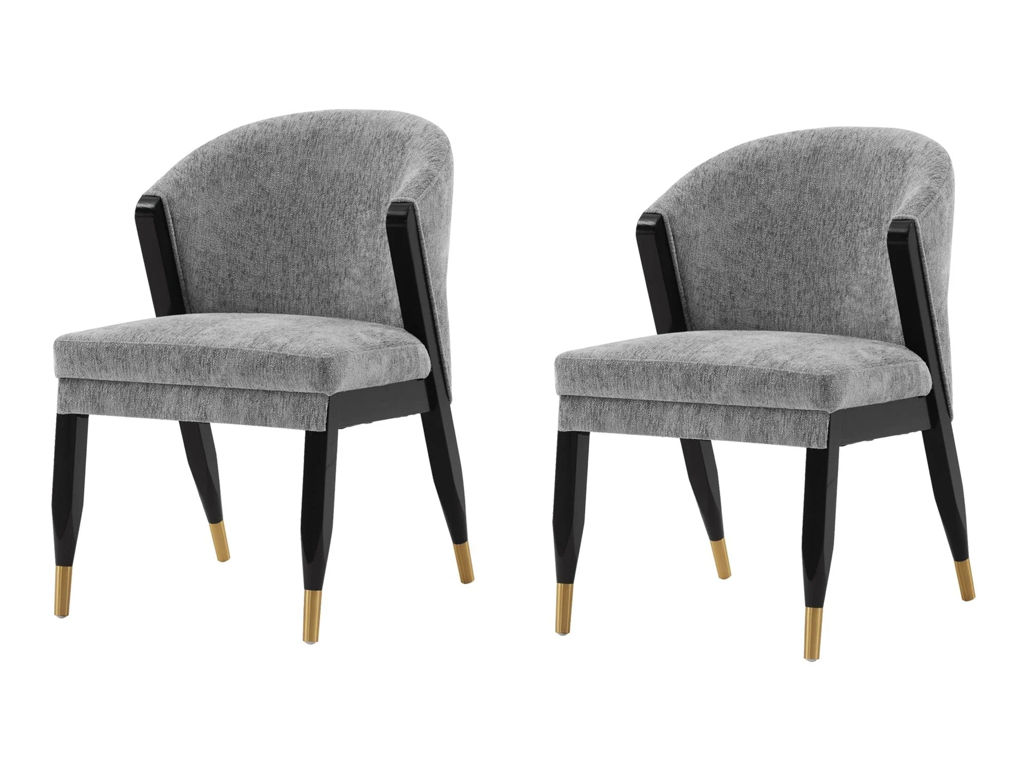 Ola Dining Chair in Grey (set of 2)