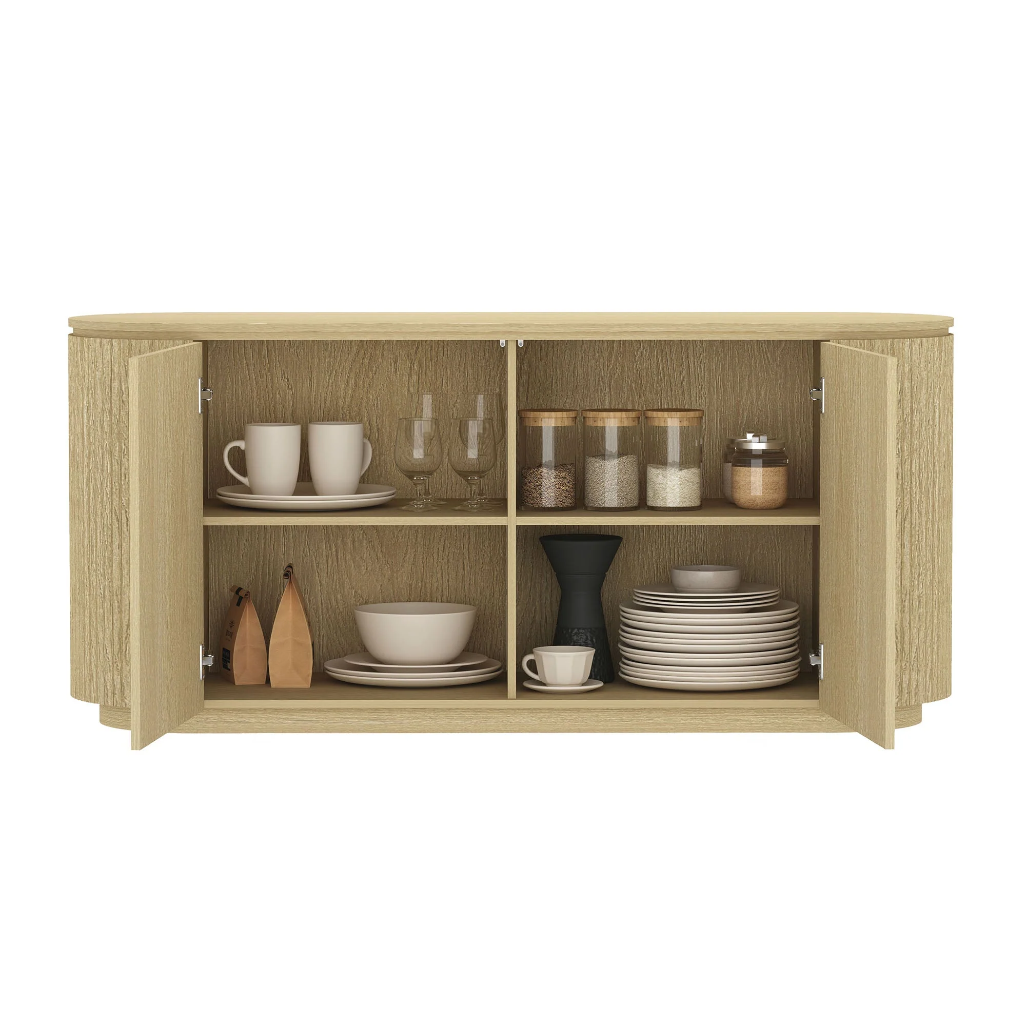 Olivia 60" Sideboard in Natural Oak - Image 12