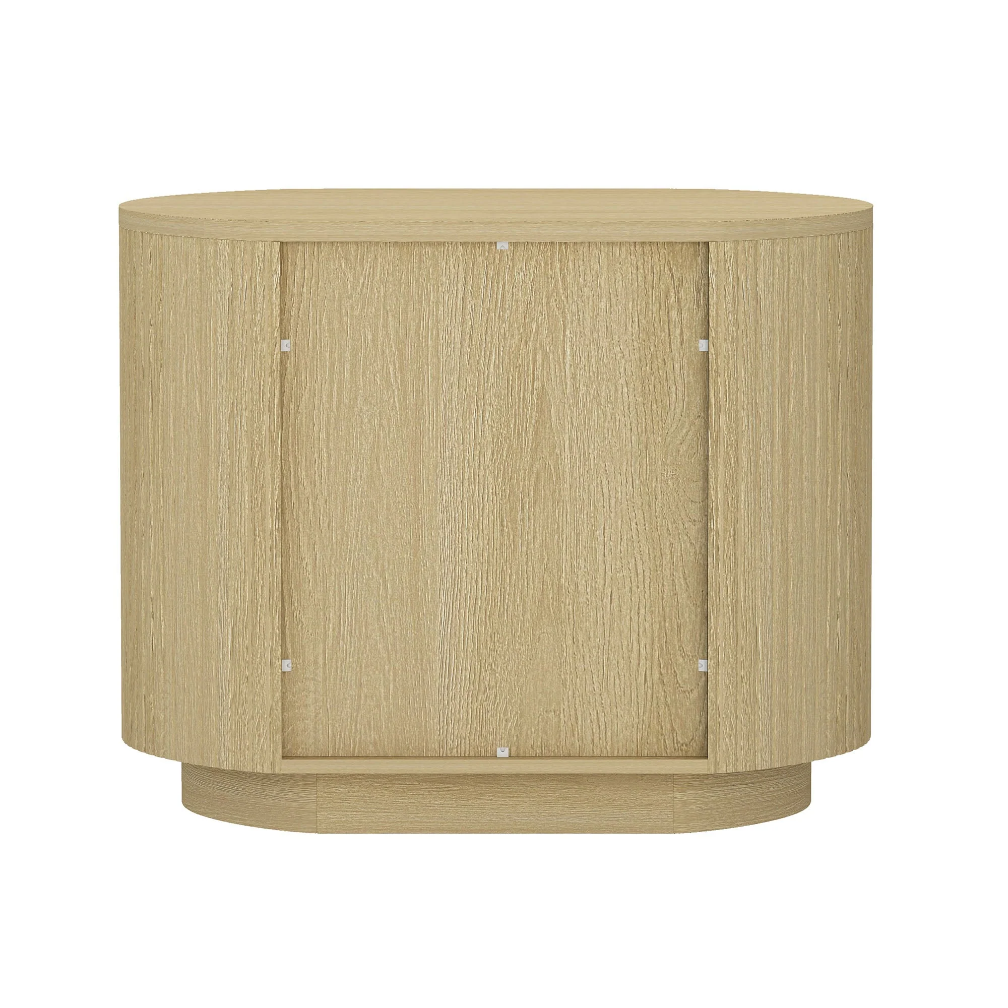 Olivia Nightstand in Natural Oak and Black (set of 2) - Image 8