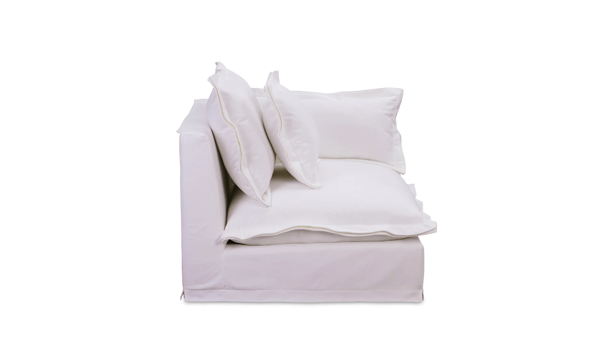 Olivia Right Arm Facing - White - Image 2