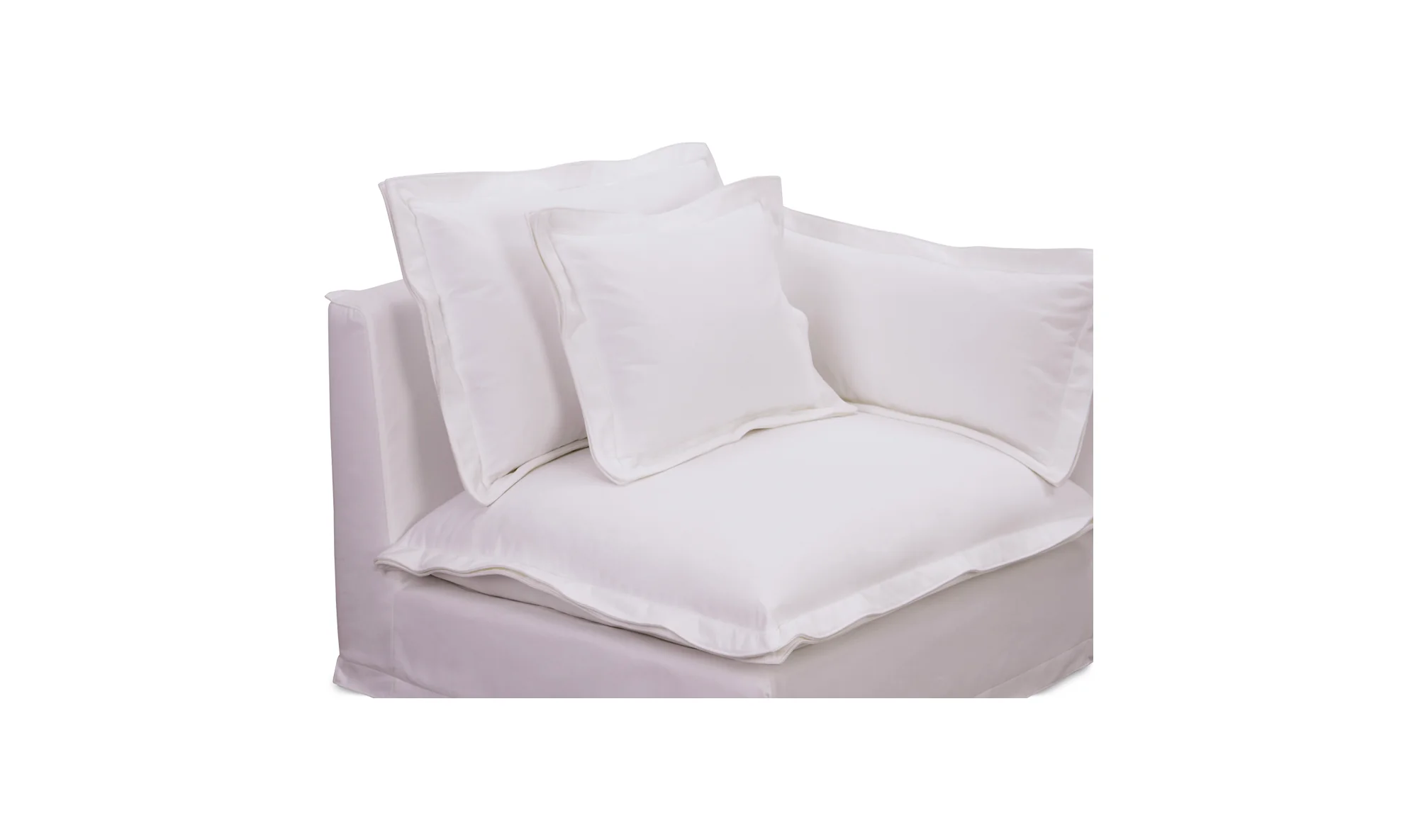Olivia Right Arm Facing - White - Image 4