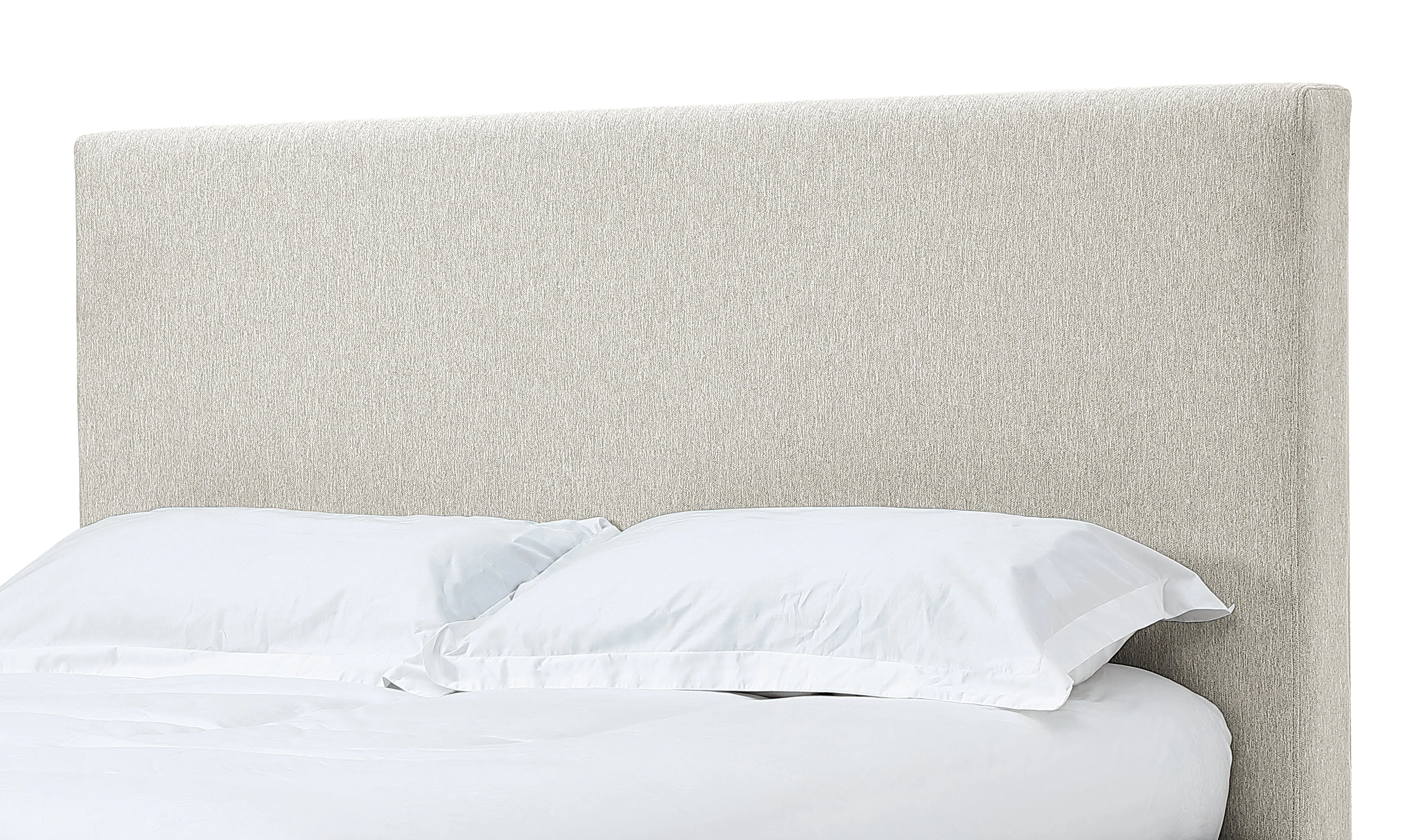 Olivia Upholstered Headboard in Ivory - Image 4