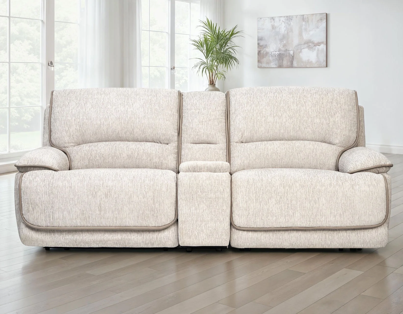 Olsen Dove 3-Piece Dual-Power Zero-Gravity Reclining Set - Image 16