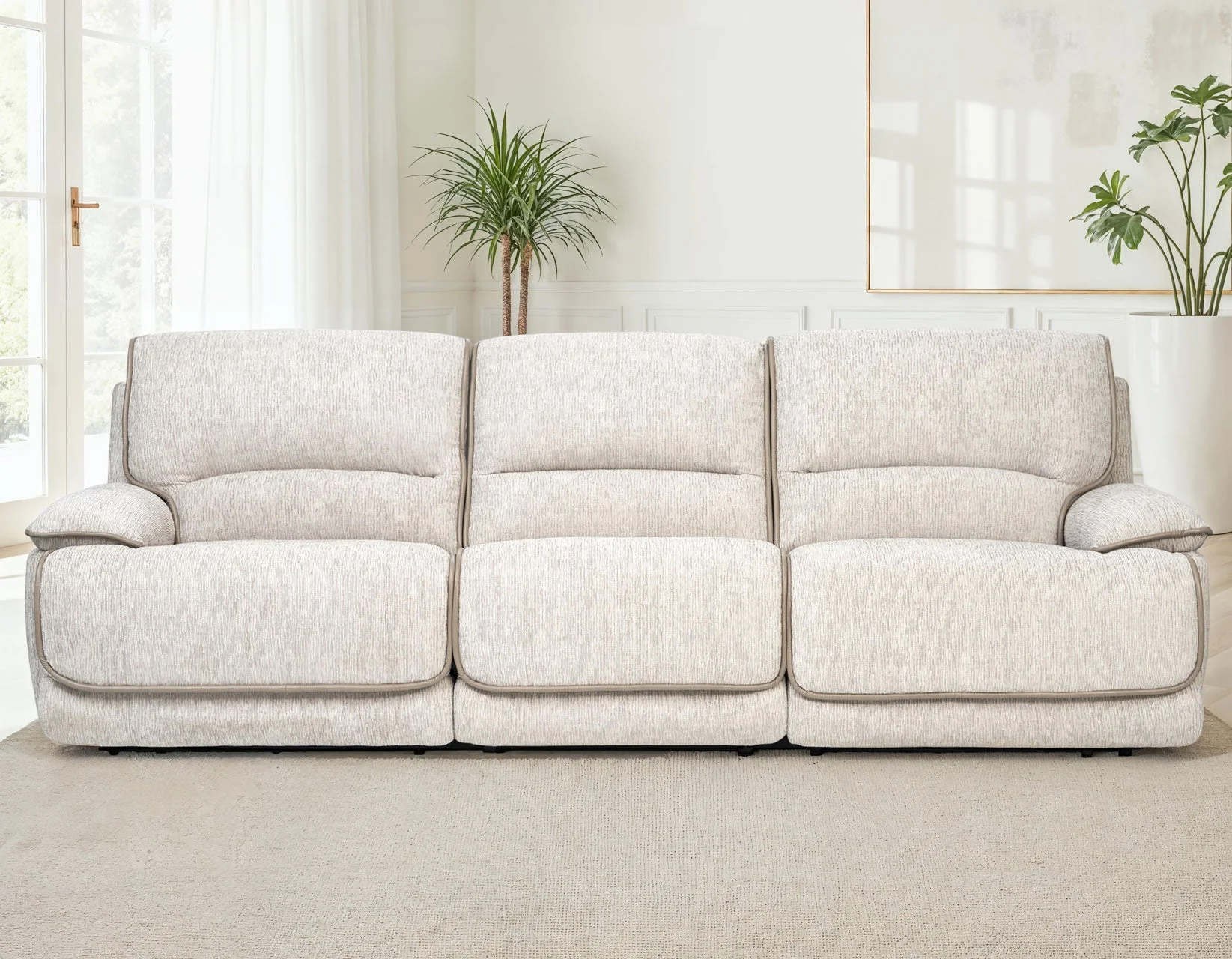 Olsen Dove 3-Piece Dual-Power Zero-Gravity Reclining Set - Image 17