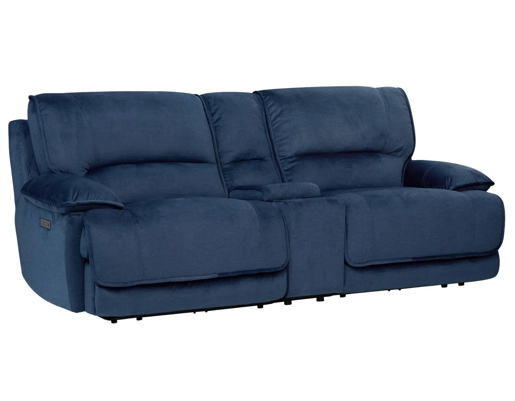 Olsen Indigo 3-Piece Dual-Power Zero-Gravity Modular Reclining Console Loveseat - Image 4