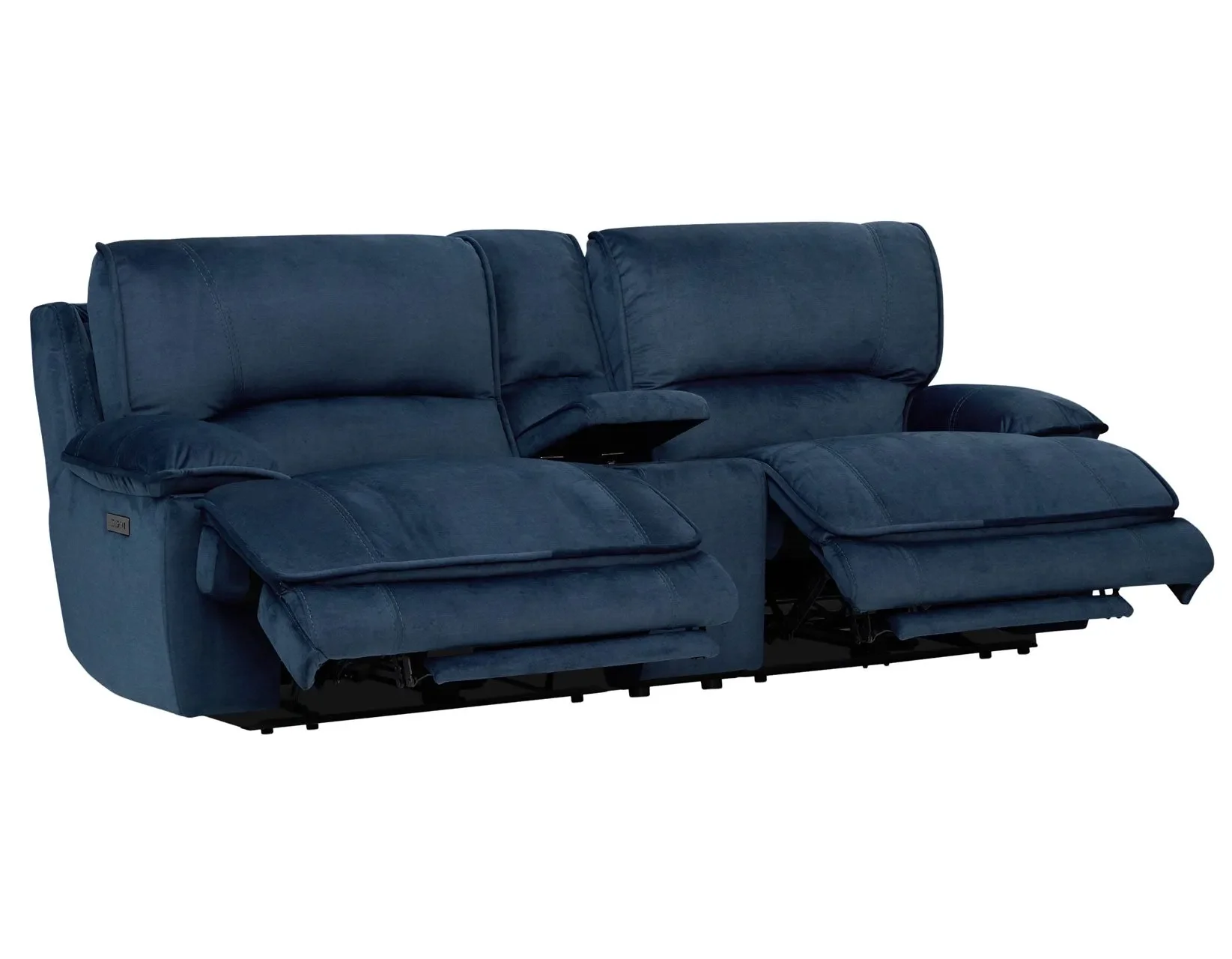 Olsen Indigo 3-Piece Dual-Power Zero-Gravity Modular Reclining Console Loveseat - Image 5