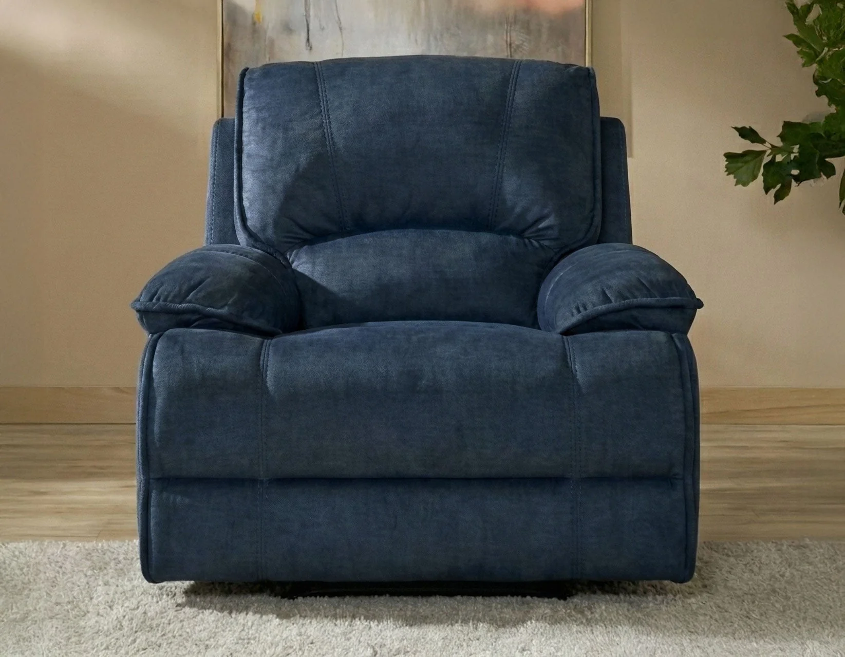 Olsen Indigo Dual-Power Zero-Gravity Recliner