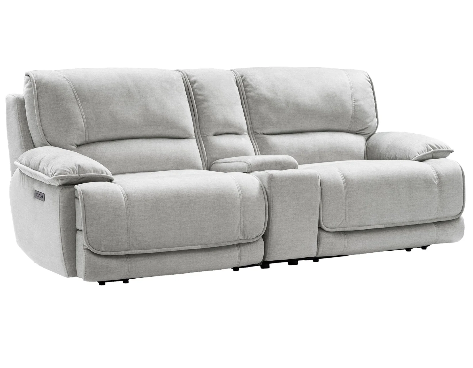 Olsen Silver 3-Piece Dual-Power Zero-Gravity Reclining Set - Image 15