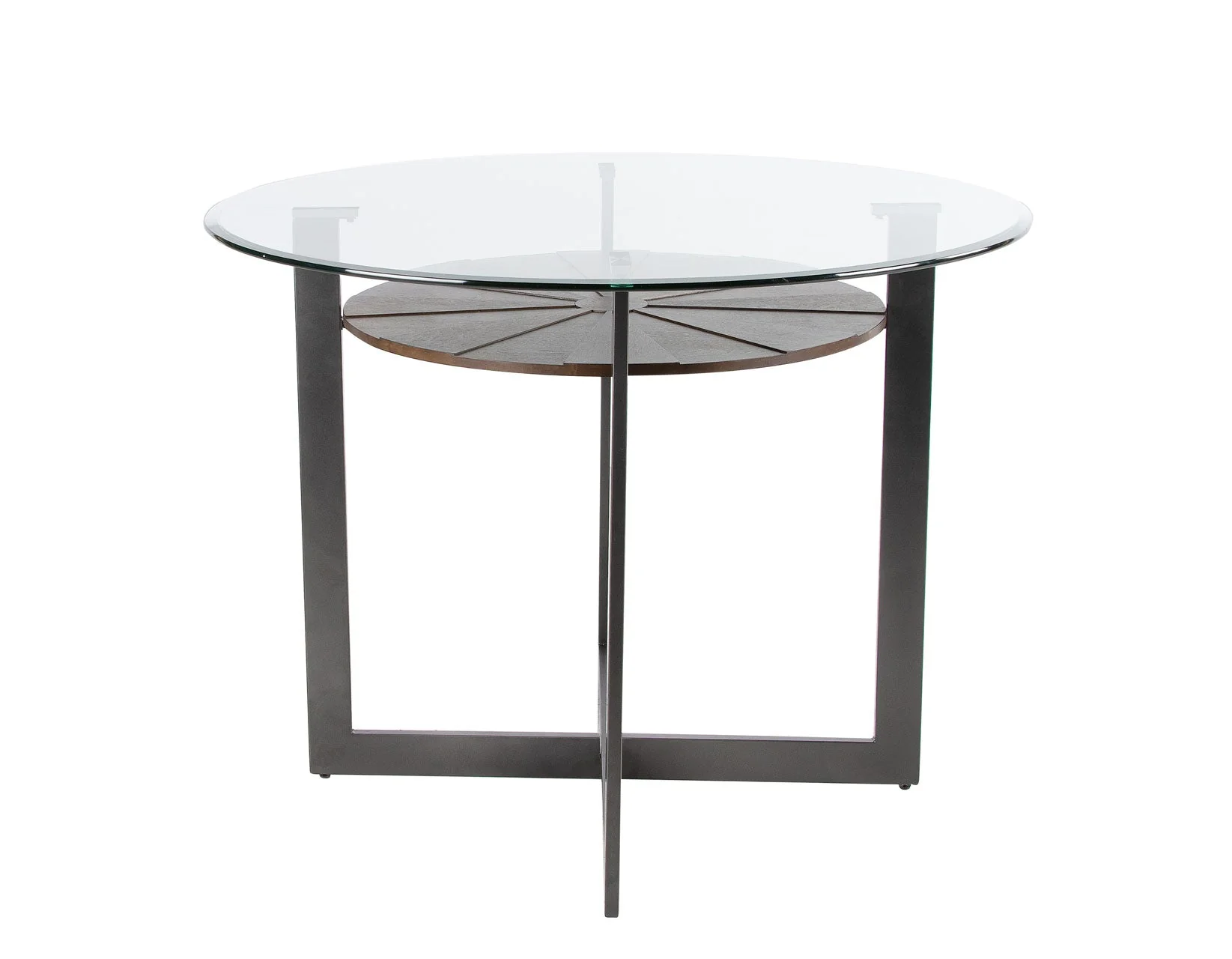Olson Caramel Glass Top Counter Height Dining Set - Image 5
