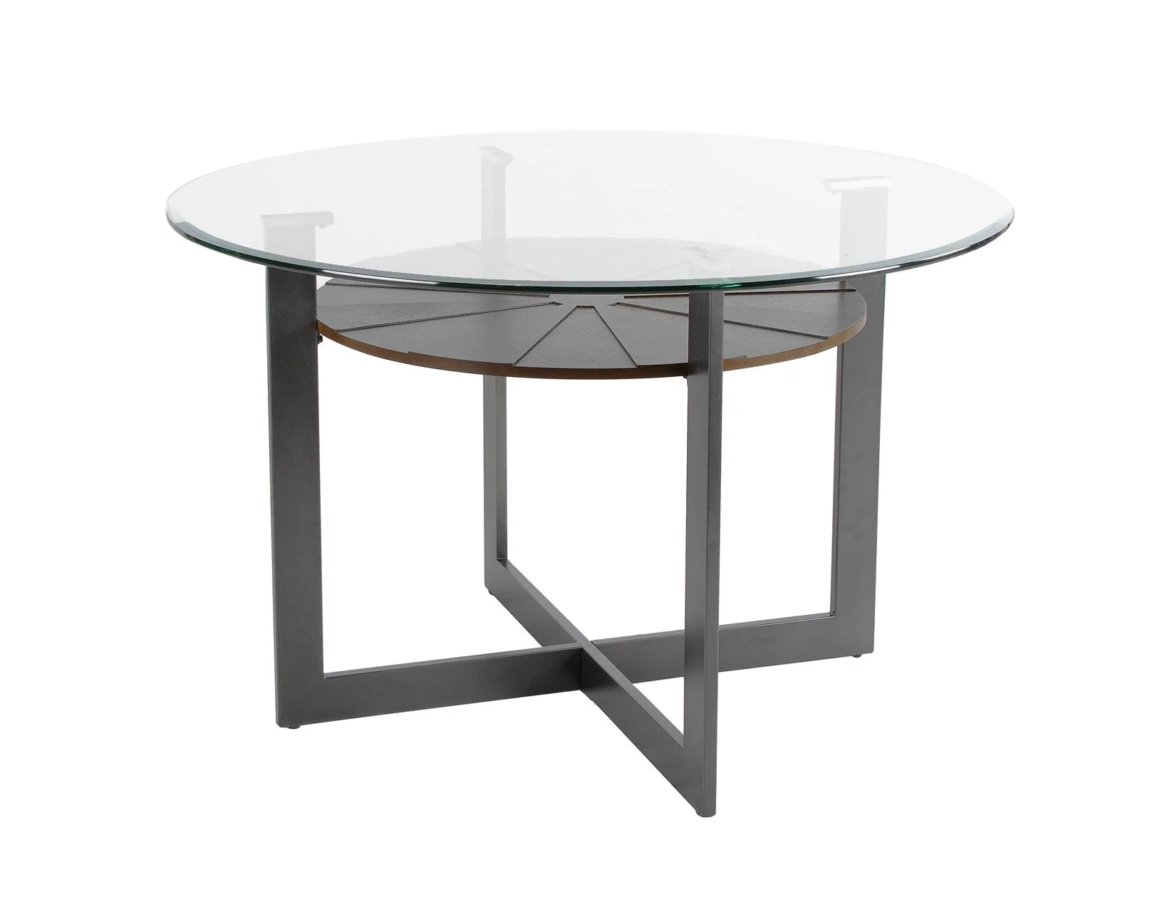 Olson Caramel Glass Top Dining Room Set - Image 4
