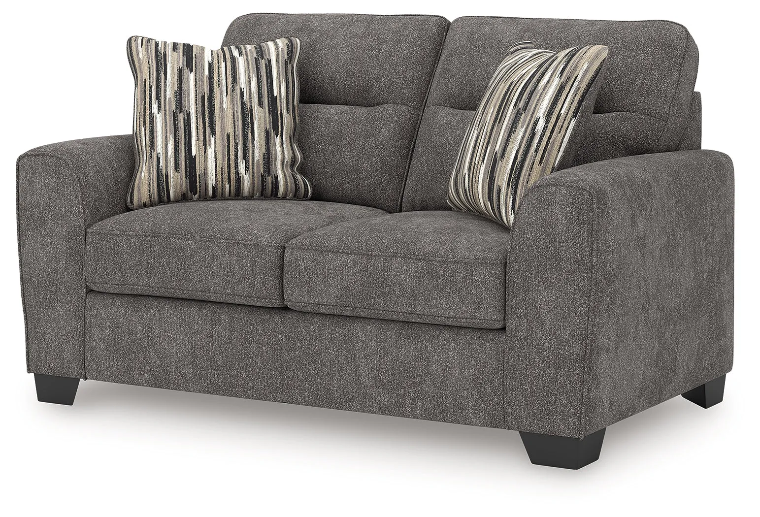 Olten Graphite Loveseat - Image 2