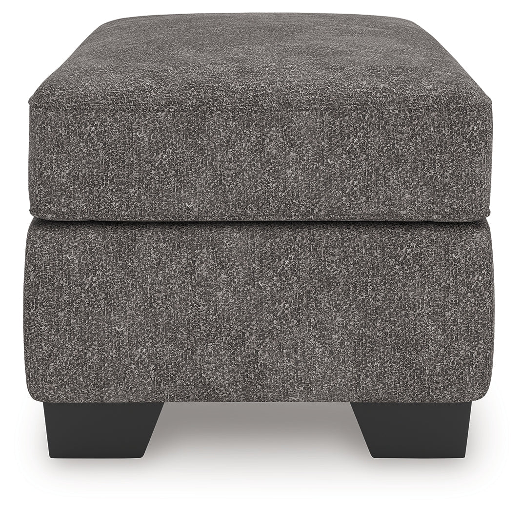 Olten Graphite Ottoman - Image 6