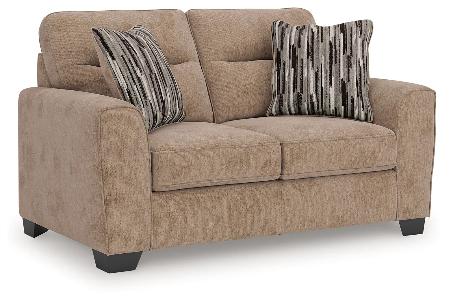 Olten Mocha Loveseat - Image 4