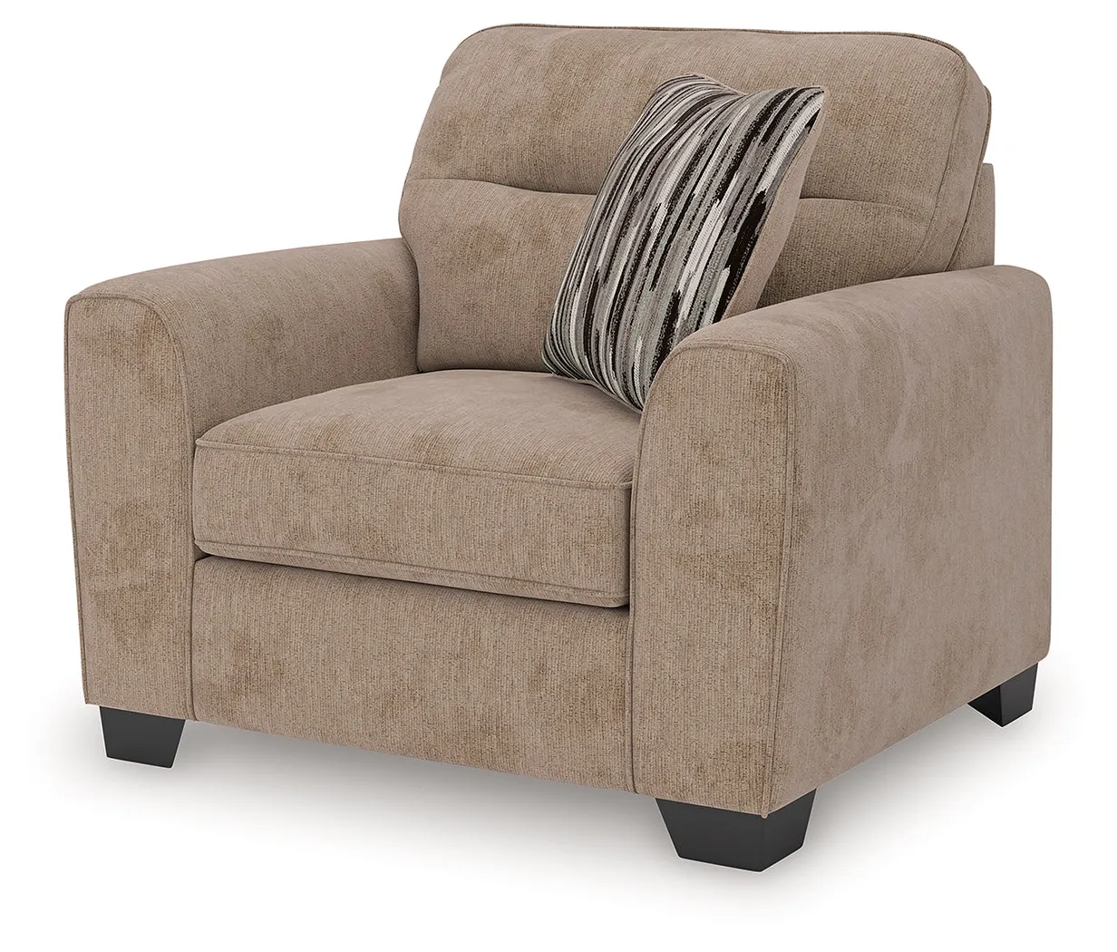 Olten Mocha Oversized Chair - Image 3