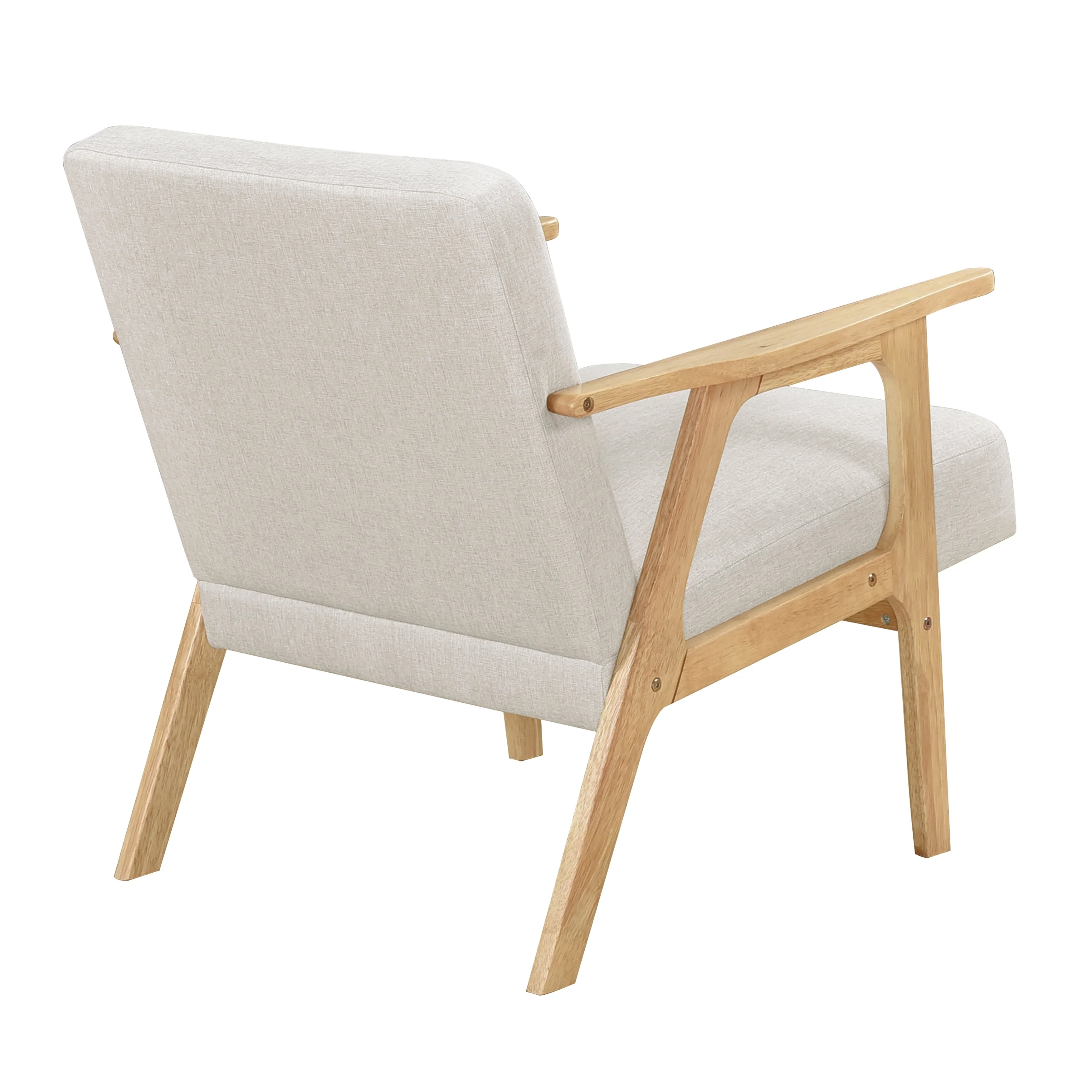 Omara Beige Accent Chair - Image 4