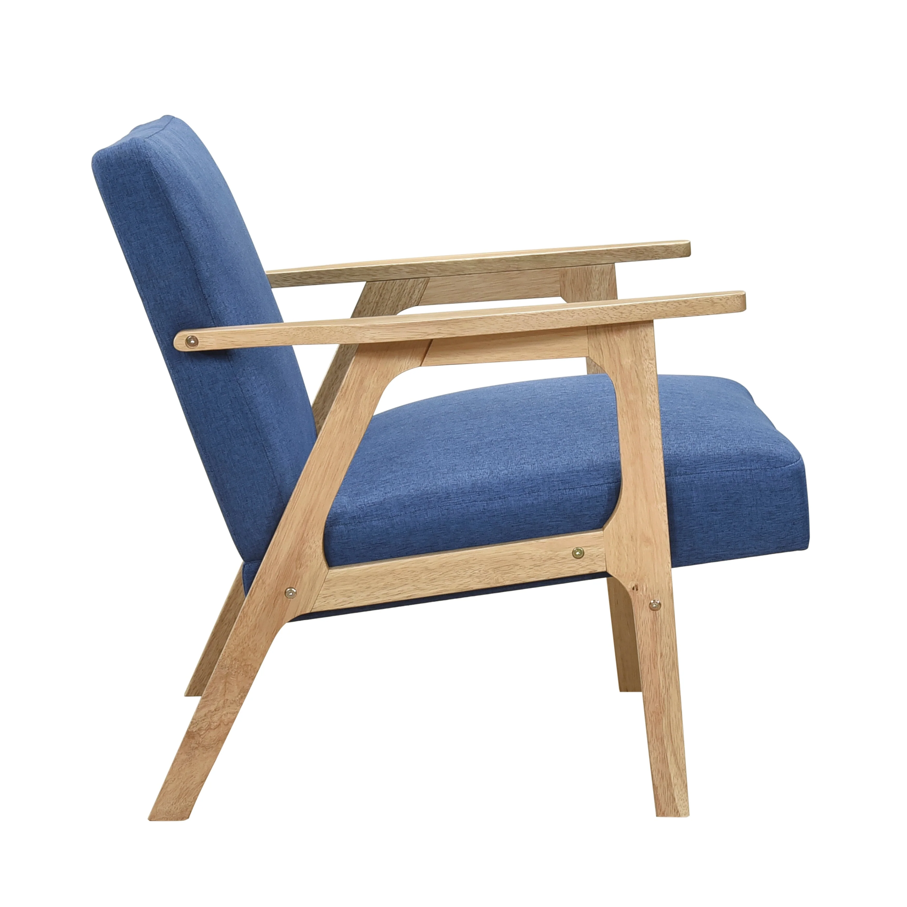 Omara Blue Accent Chair - Image 3