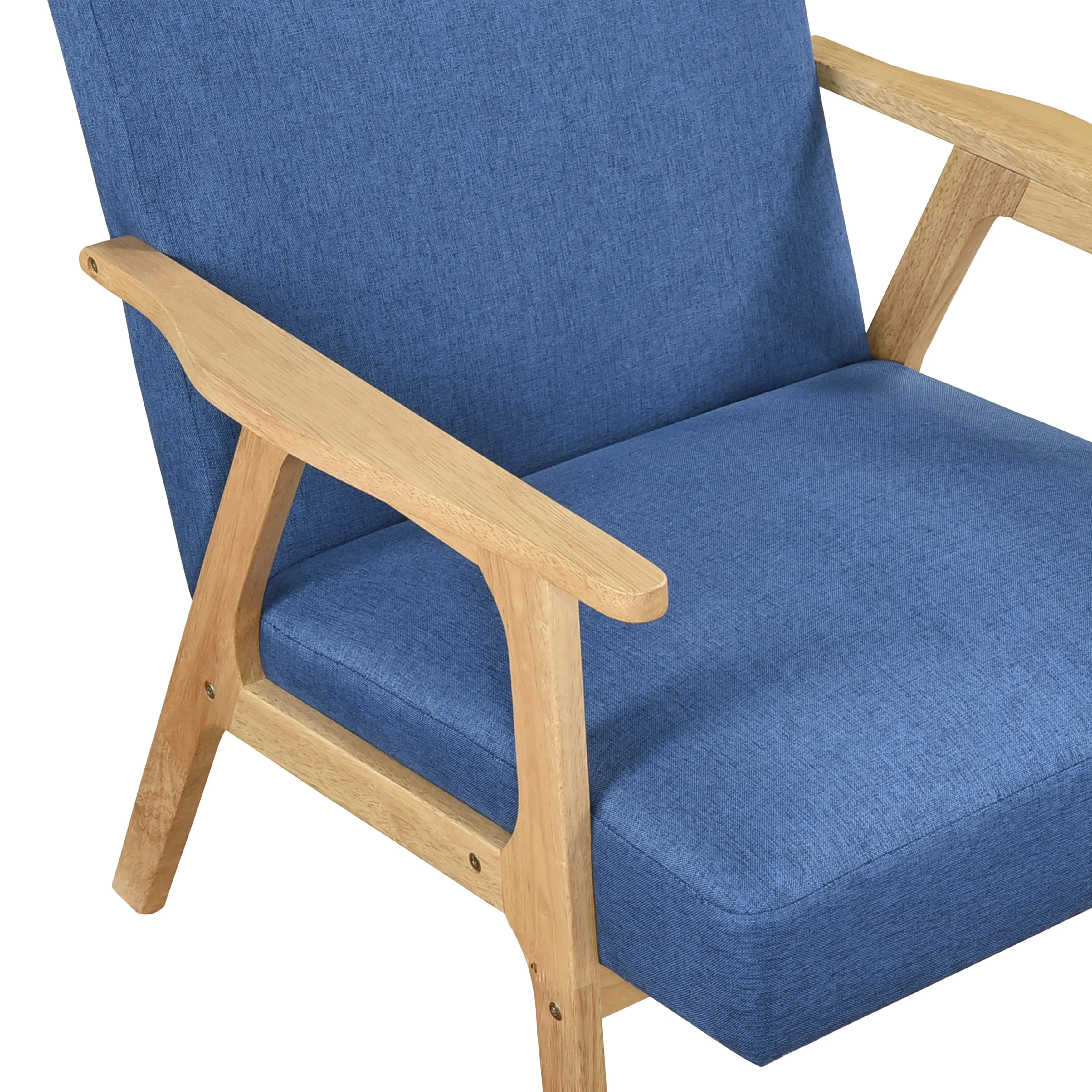 Omara Blue Accent Chair - Image 5