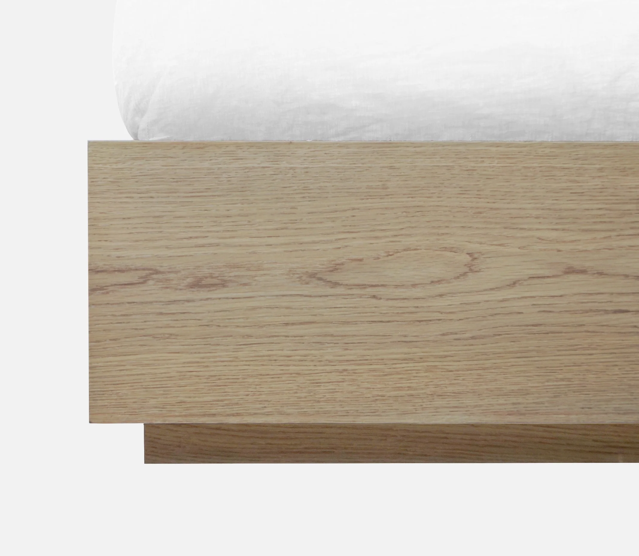 One Coastal Modern Eastern King Platform Bed in Bisque - Image 2