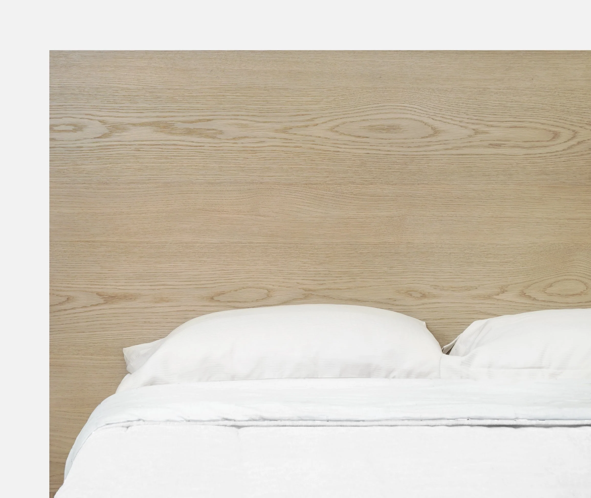 One Coastal Modern Full Platform Bed in Bisque - Image 4