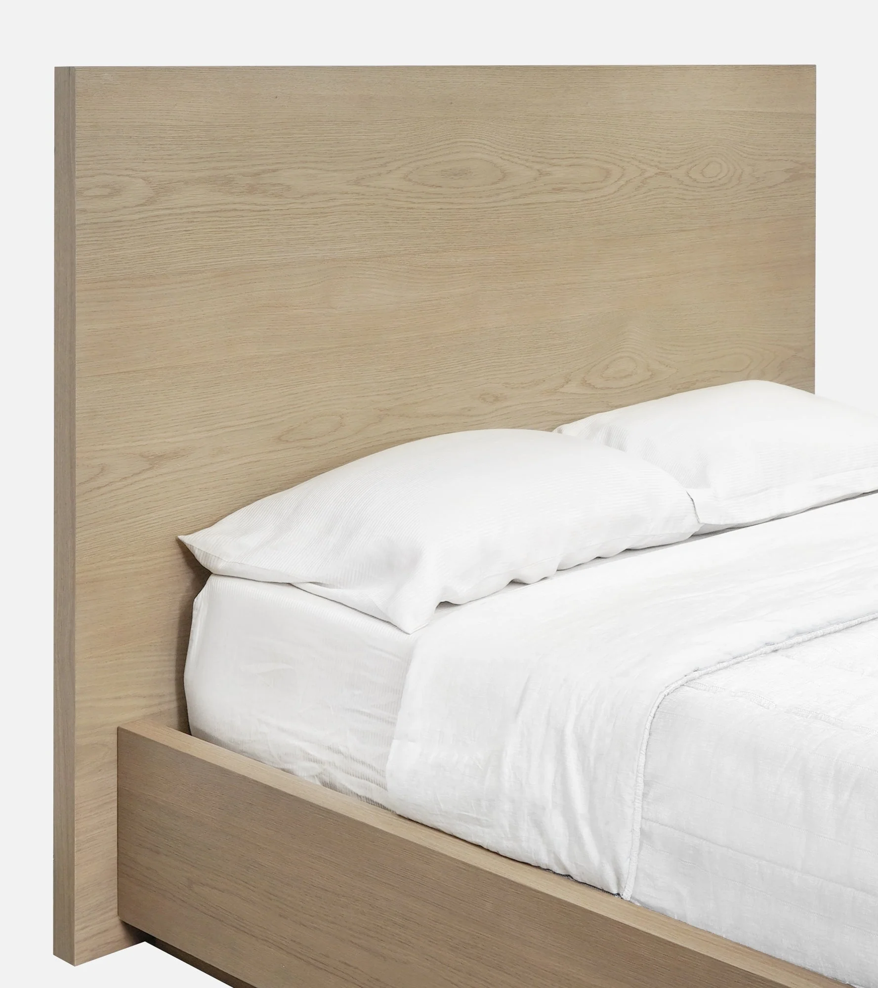 One Coastal Modern Full Platform Bed in Bisque - Image 6