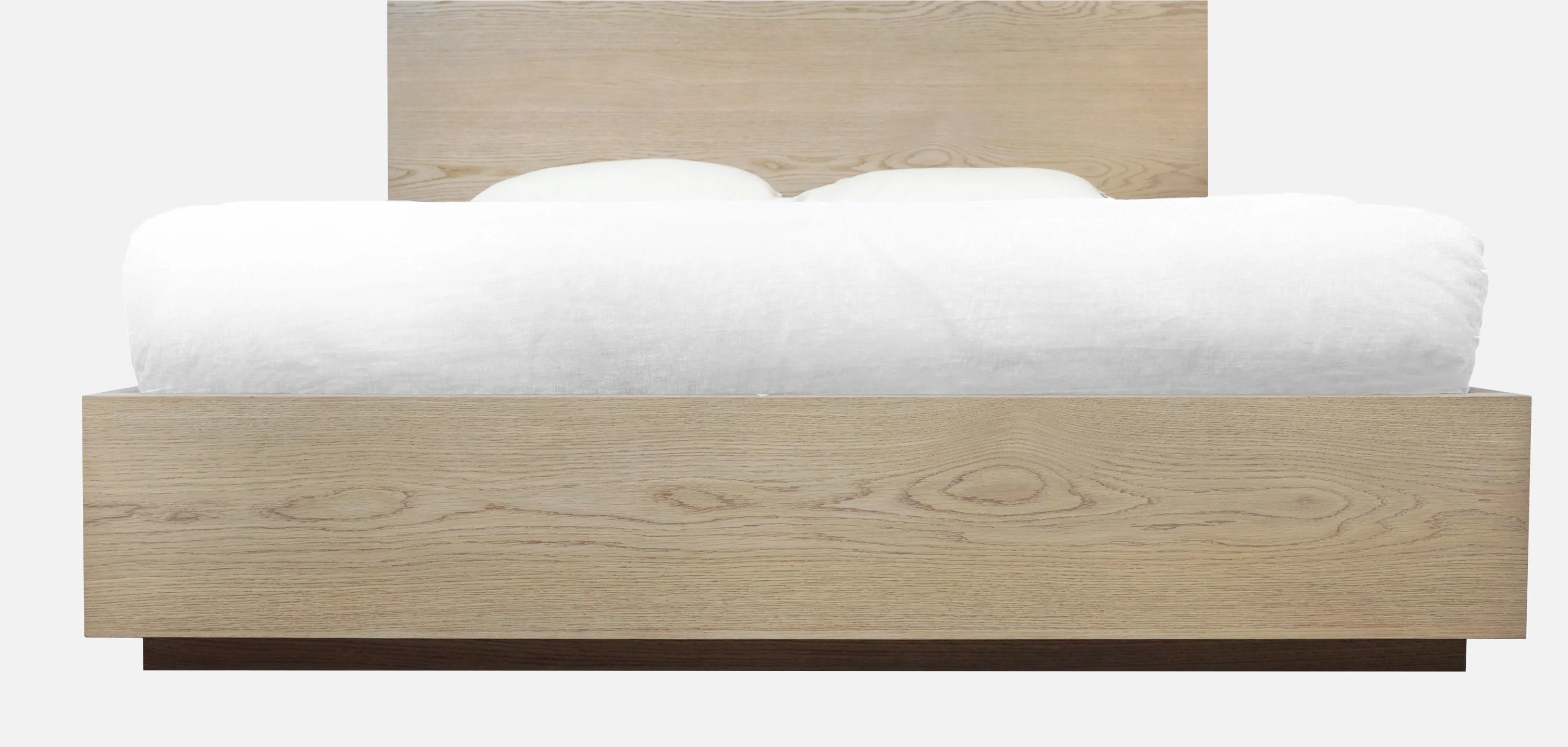 One Coastal Modern Full Platform Bed in Bisque - Image 7