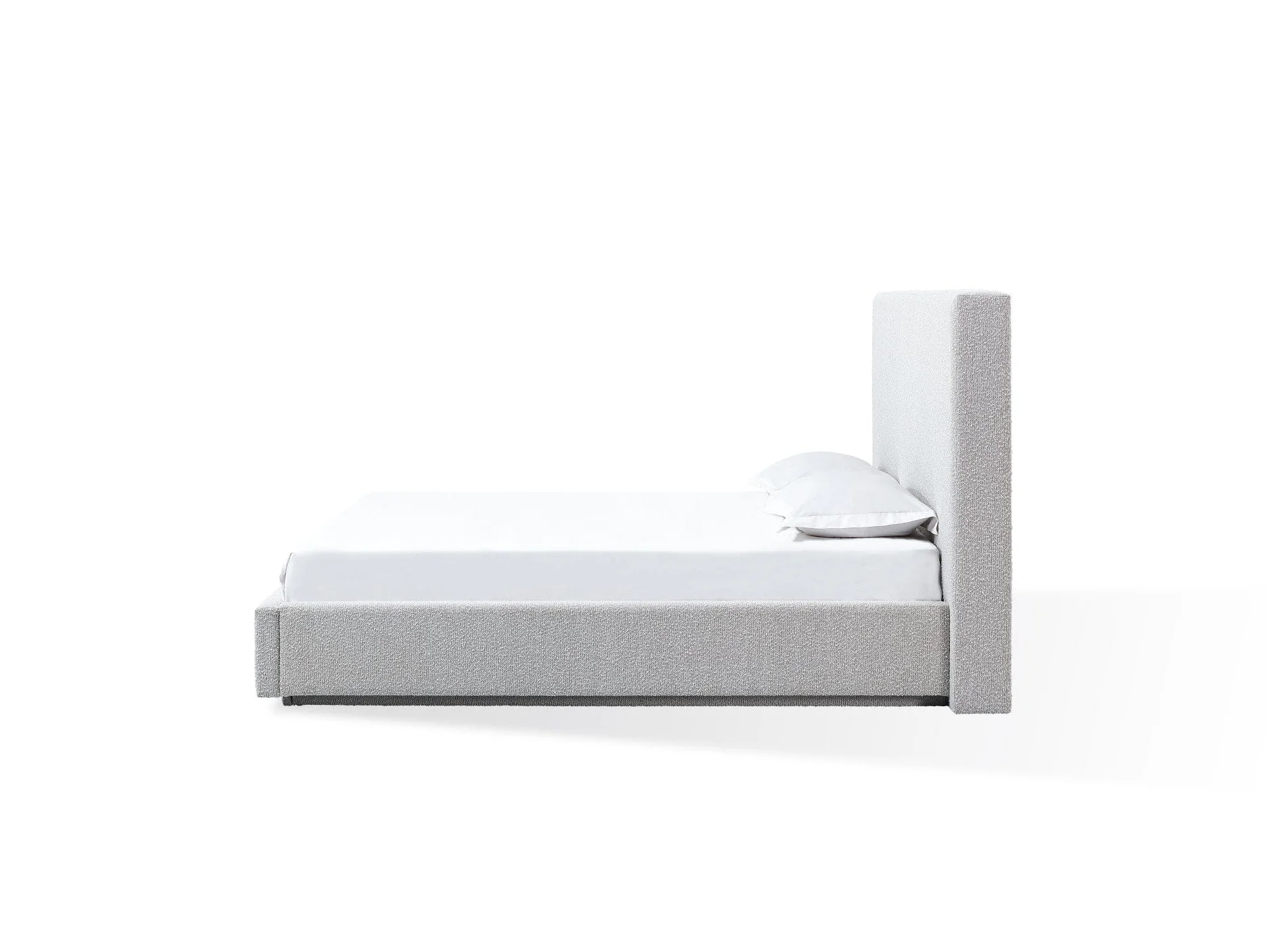 One Cotton Ball California King Platform Bed Headboard