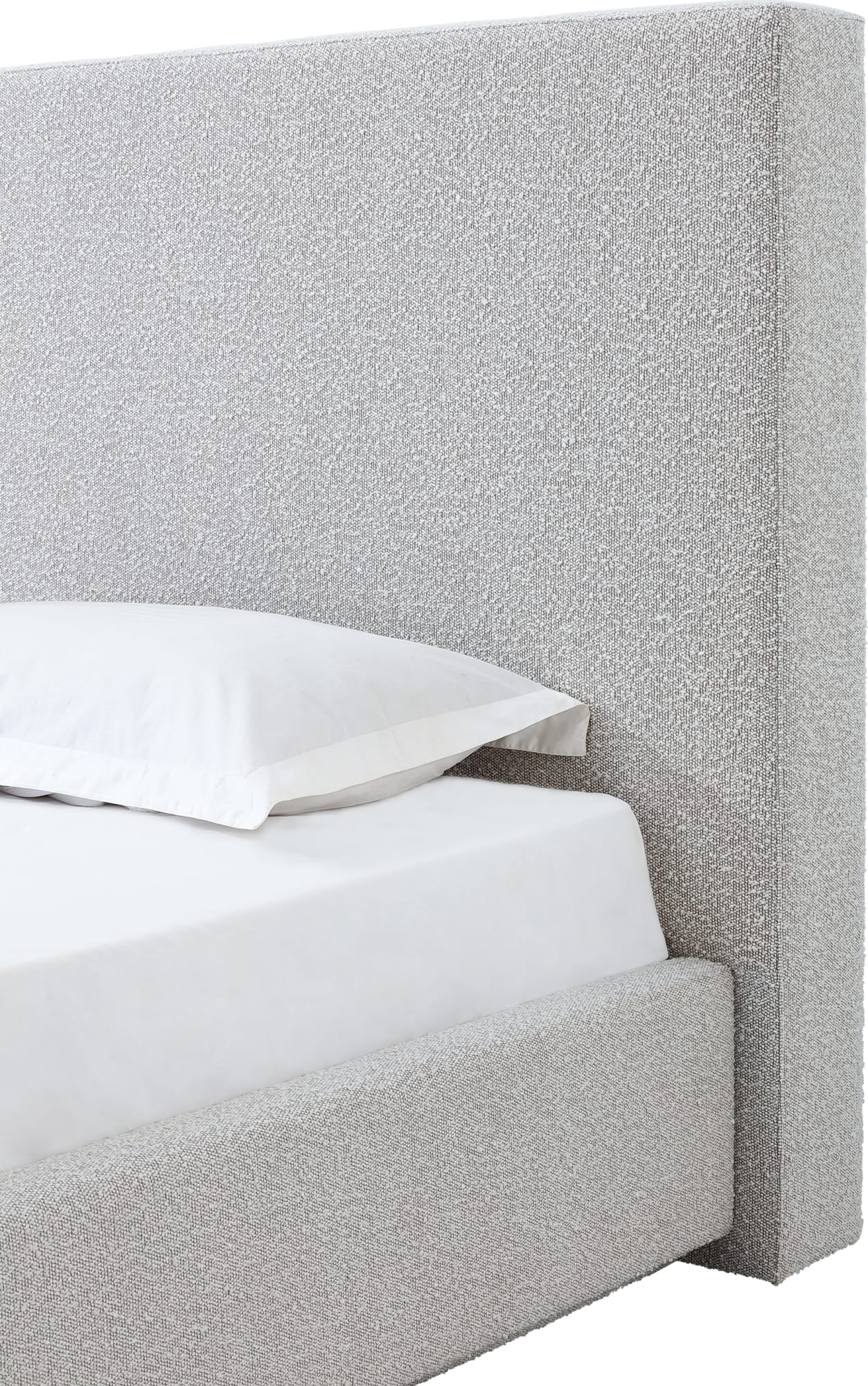One Cotton Ball California King Platform Bed Headboard - Image 5