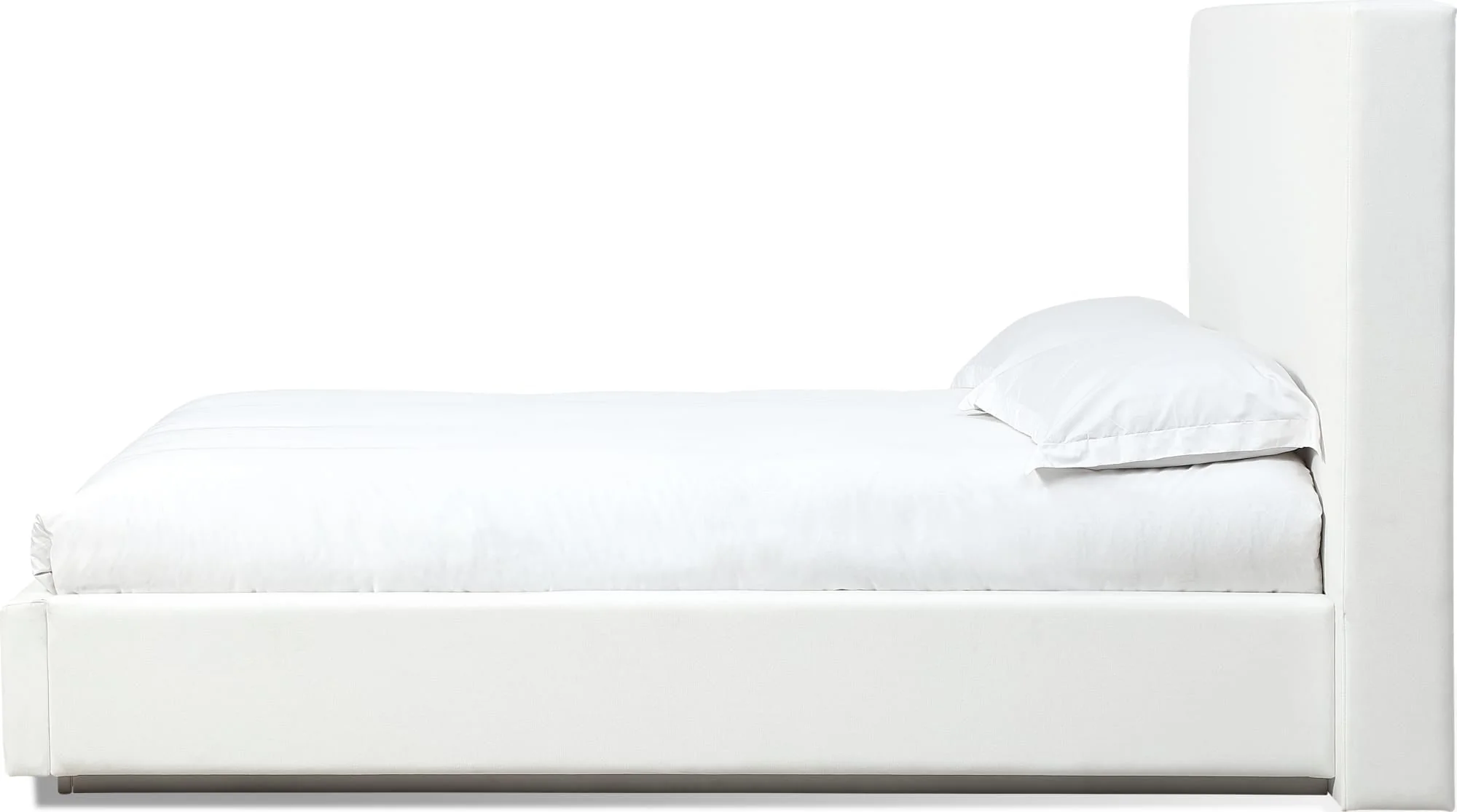 One Pearl King Upholstered Platform Bed - Image 5