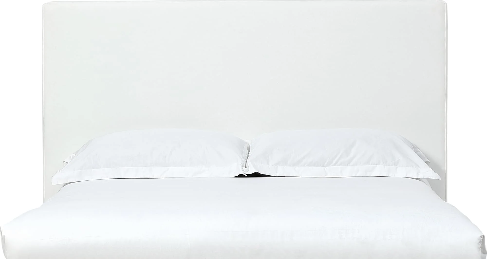 One Pearl Upholstered Modern Queen Headboard - Image 2