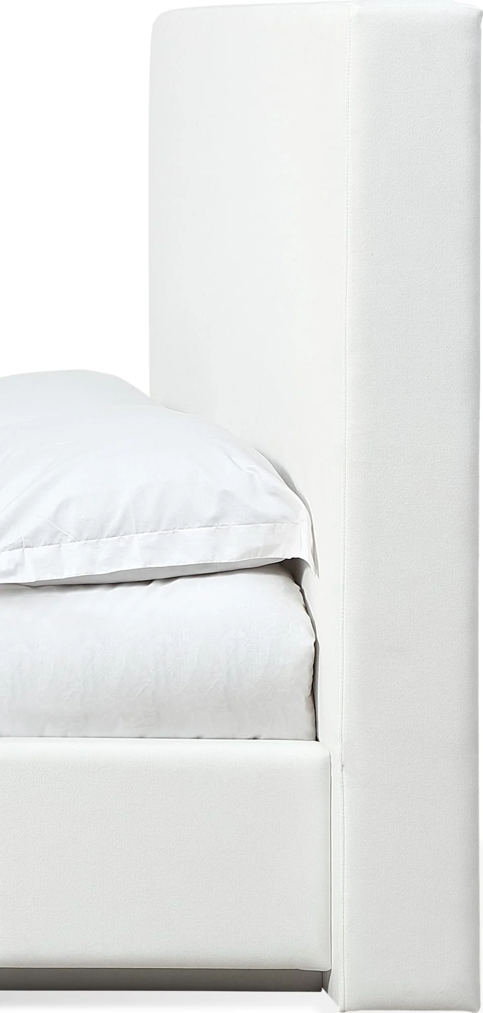 One Pearl Upholstered Modern Queen Headboard - Image 4