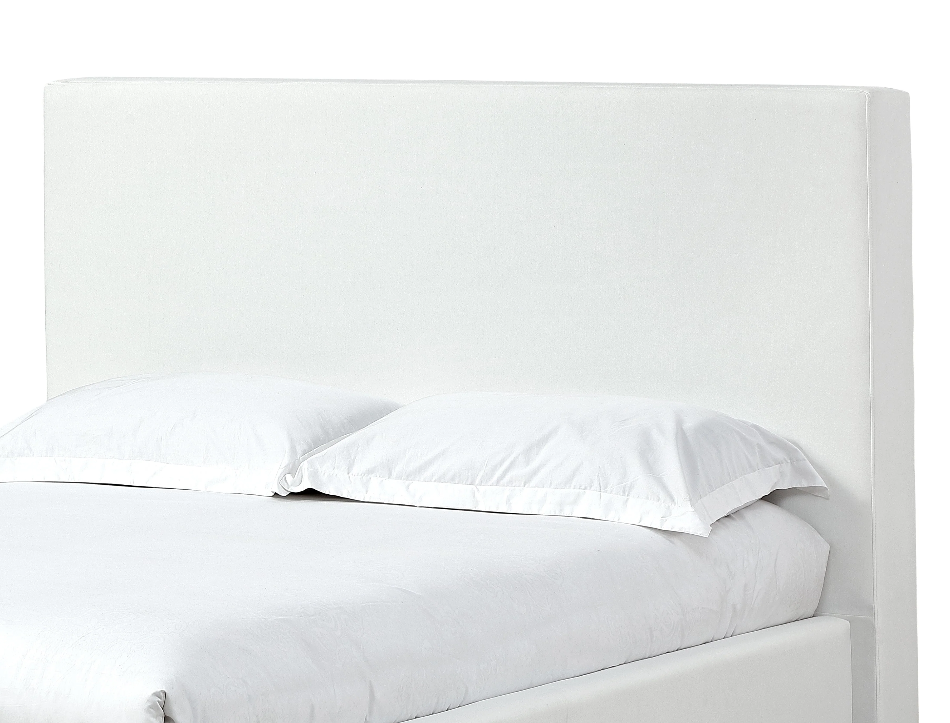 One Upholstered Modern Headboard in Pearl - Image 6