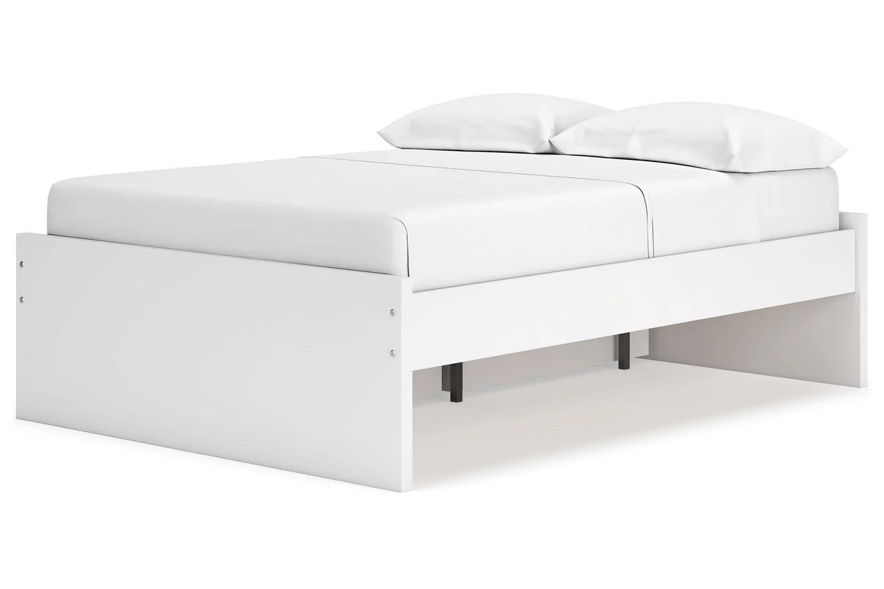 Onita White Full Storage Platform Base Bed with 2 Drawers - Image 2