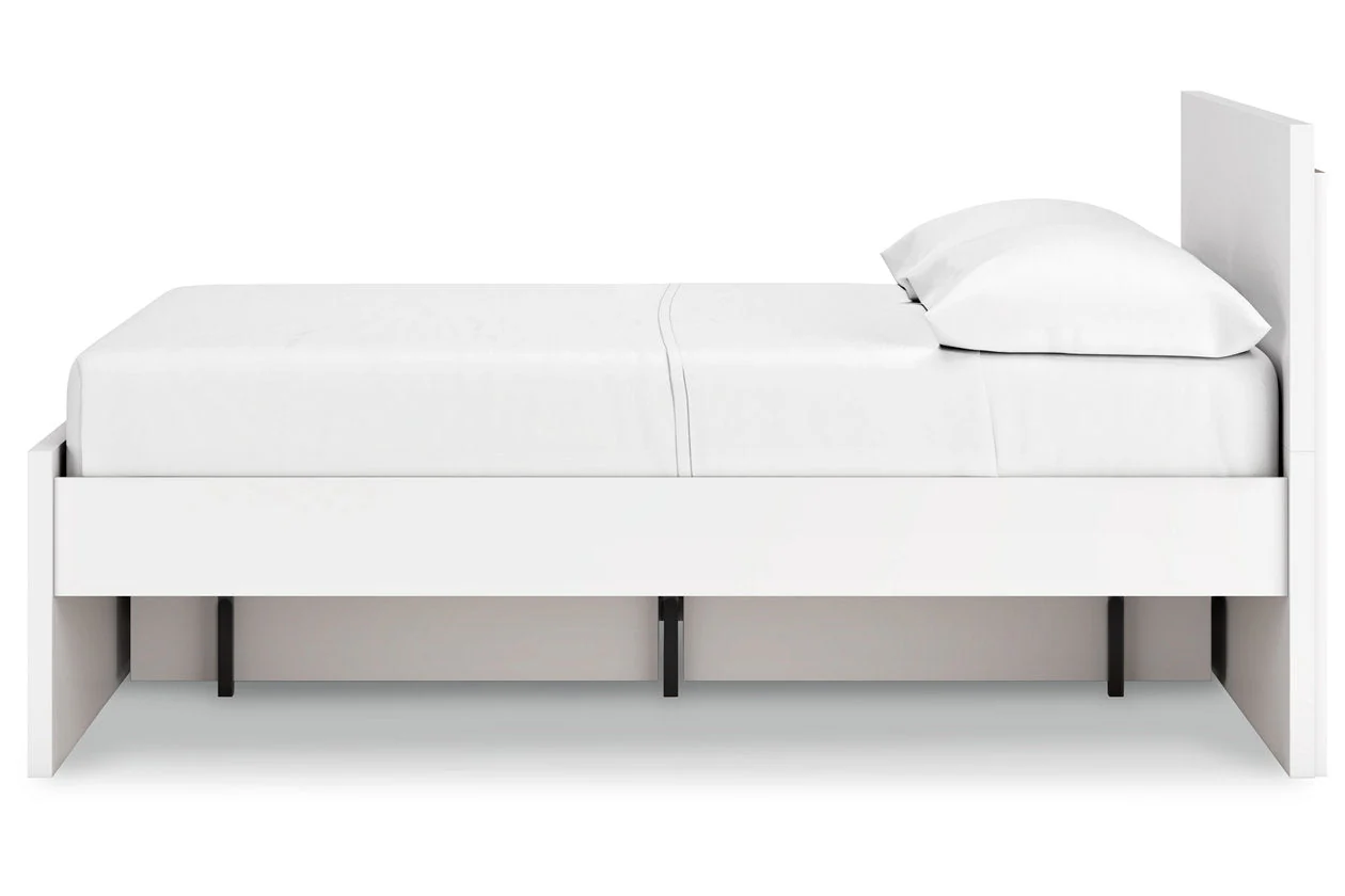 Onita White Full Storage Platform Bed with 2 Drawers - Image 7