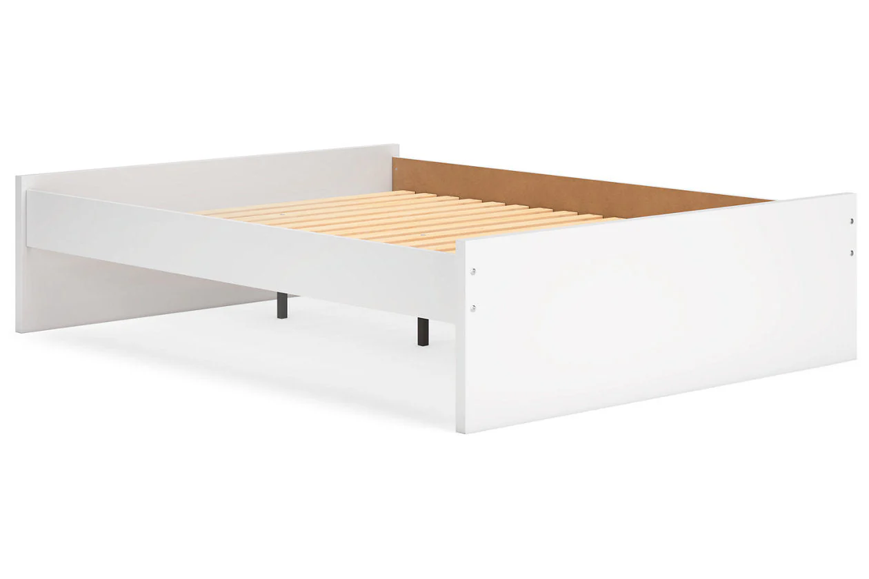 Onita White Queen Platform Base Bed - Image 3