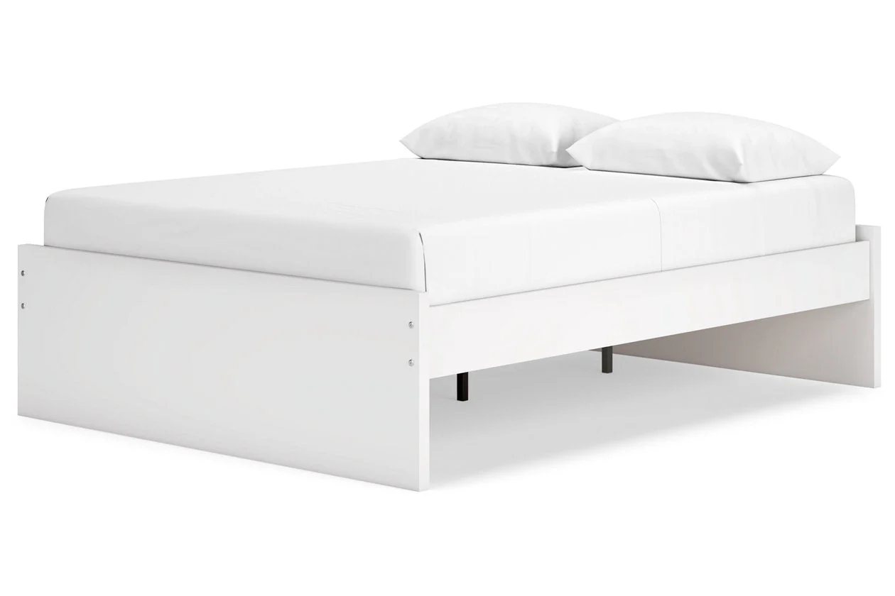 Onita White Queen Platform Base Bed - Image 4